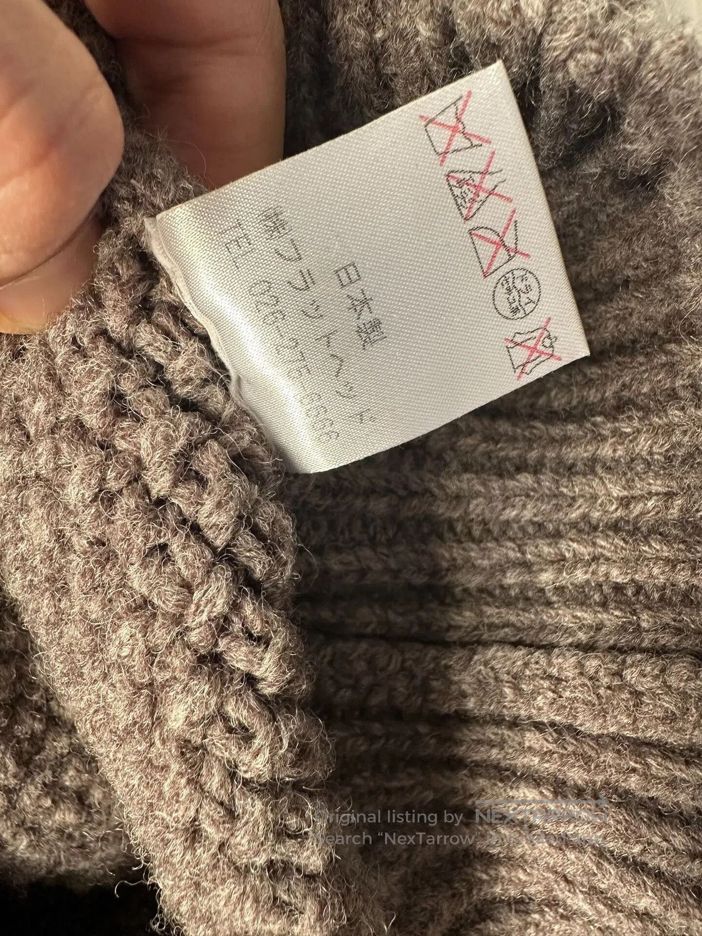 Japanese Brand Japanese Wool Sweater Size XL. Size US XL / EU 56 / 4 - 5 Thumbnail