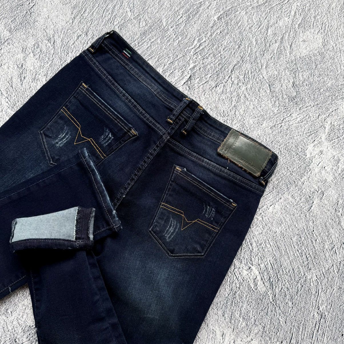 Diesel Women’s Diesel Matic Jeans Stretch Dark Blue Size 32" / US 10 / IT 46 - 4 Thumbnail