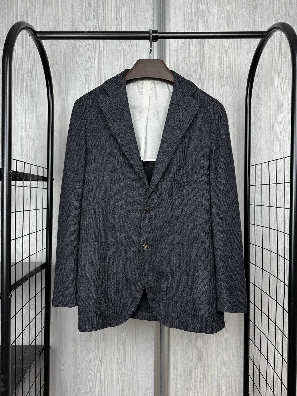 Suitsupply Suitsupply Hudson HL Wool Cashmere 2 button unlined blazer Size 40R - 1 Thumbnail