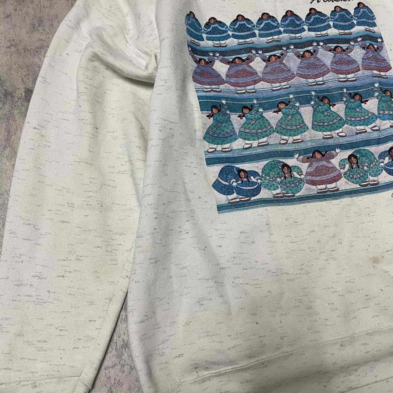 Other White vintage Alaska crewneck sweatshirt alaska Size US XL / EU 56 / 4 - 3 Thumbnail
