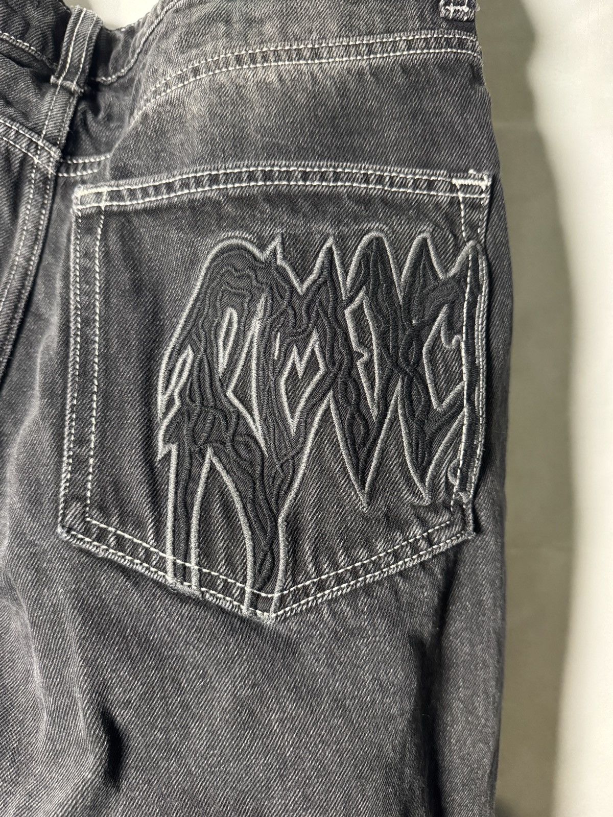 Revenge Revenge Thorn Denim Size US 32 / EU 48 - 4 Thumbnail