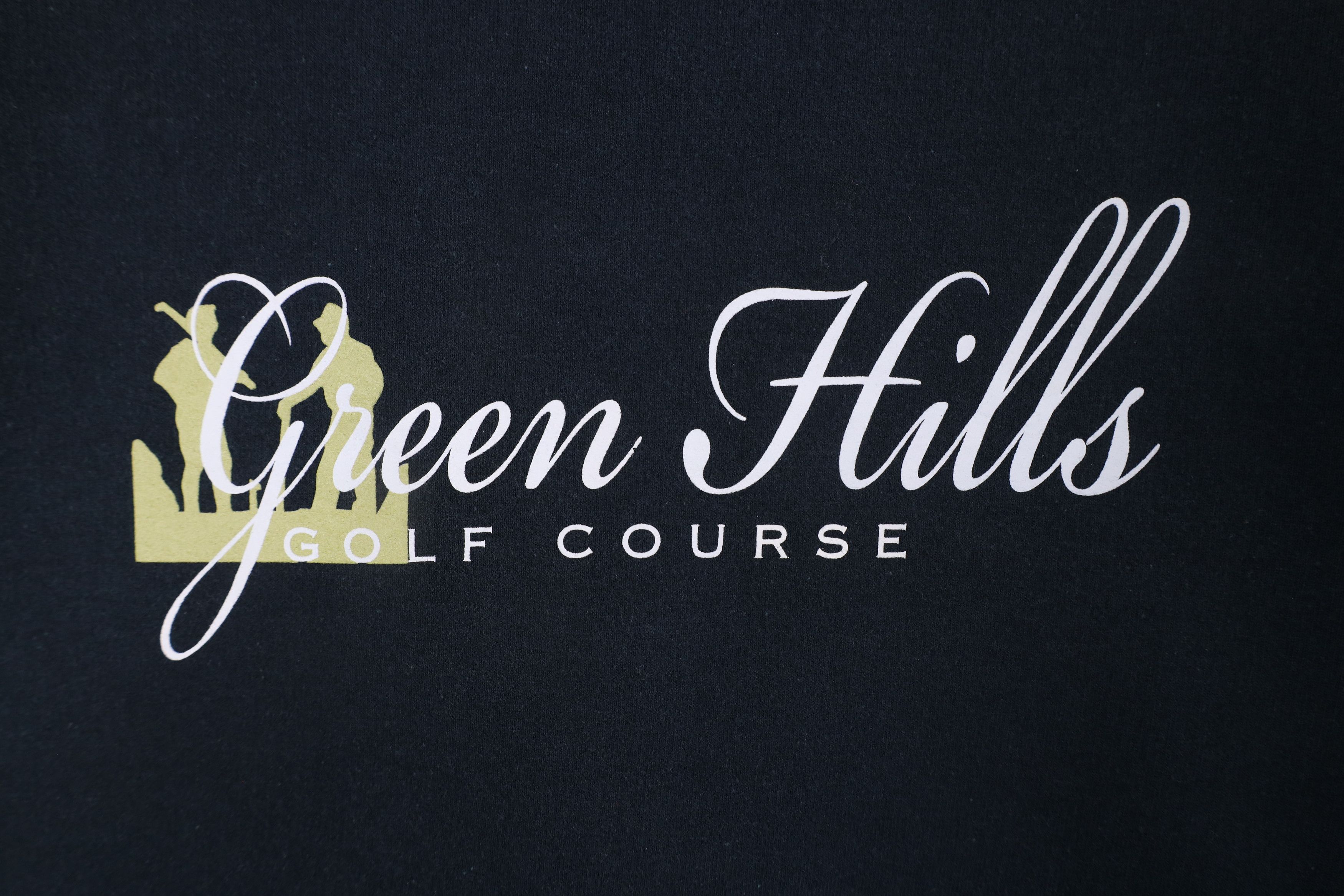 Vintage Vintage 90s Spell Out Green Hills Golf Course Sweatshirt Size US L / EU 52-54 / 3 - 4 Thumbnail
