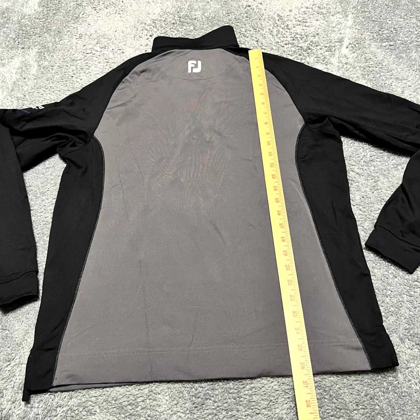 Footjoy Footjoy Shirt Mens Medium Quarter Zip Long Sleeve Golf Performance Gray Size US M / EU 48-50 / 2 - 8 Thumbnail