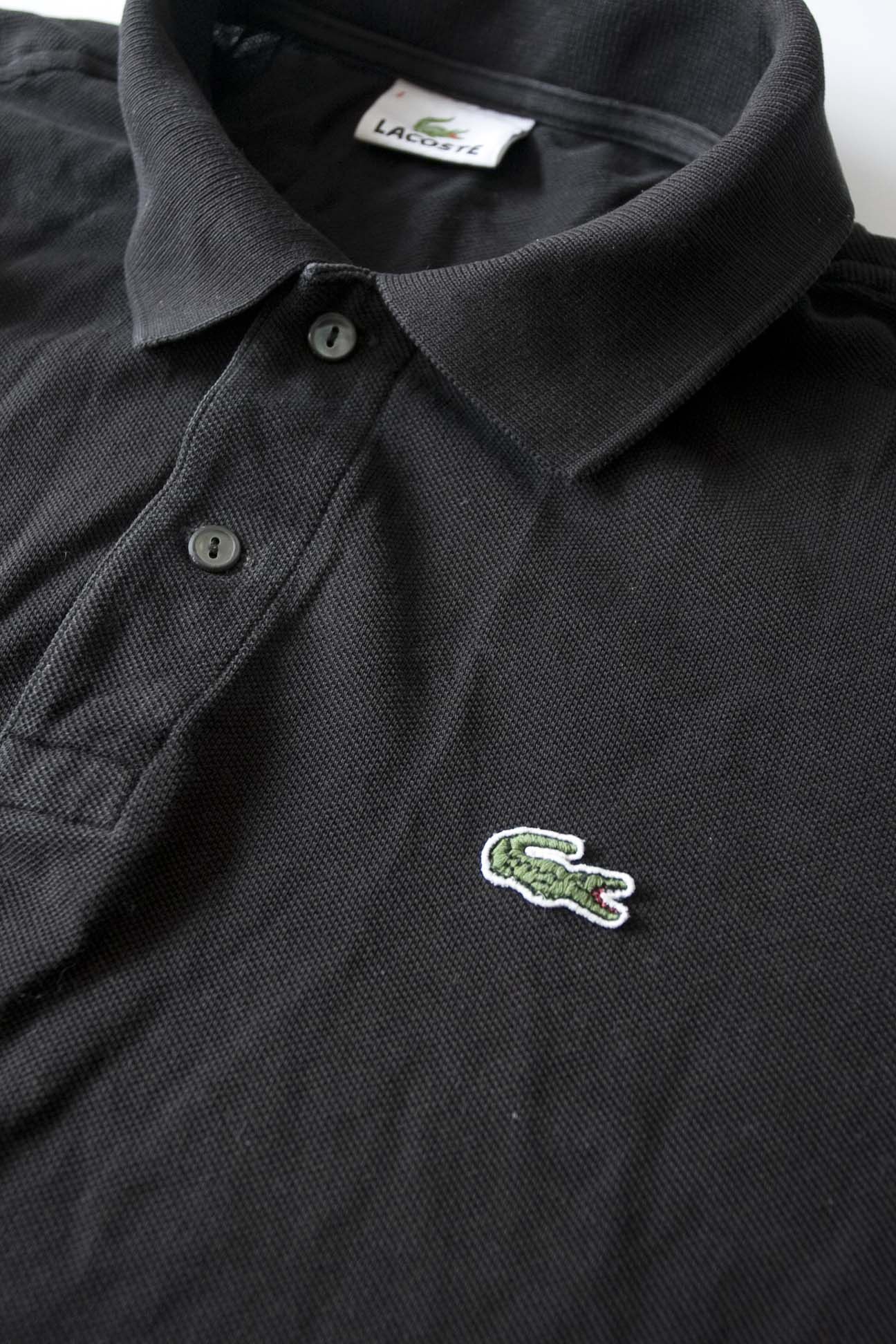 Lacoste Lacoste Polo Size 4/M Black Size US M / EU 48-50 / 2 - 1 Thumbnail