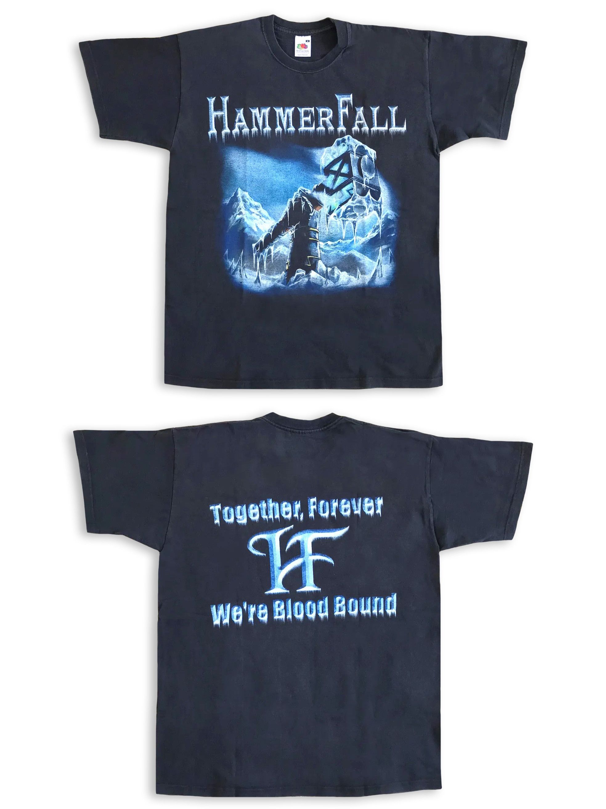 Band Tees Vintage Y2K HAMMER FALL t shirt 90s Rock Metal Retro Faded M Size US M / EU 48-50 / 2 - 1 Thumbnail