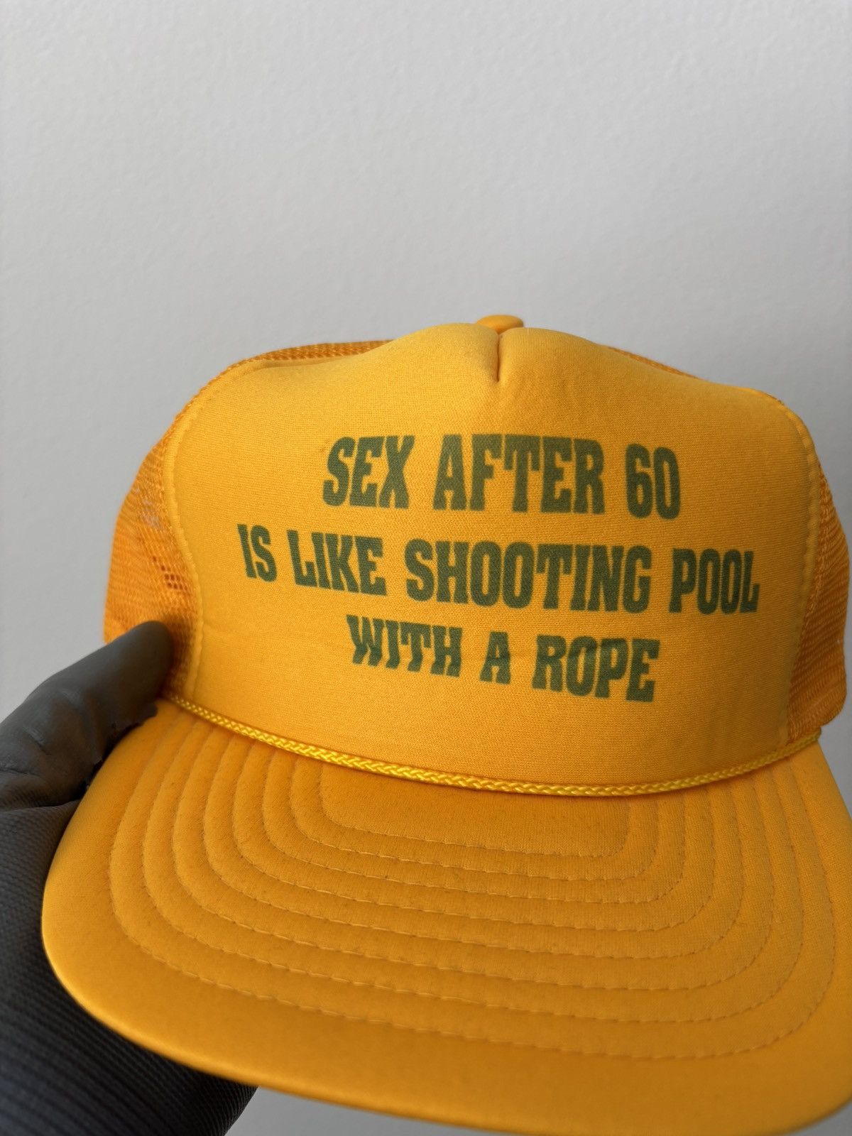 Vintage Vintage Humor Trucker Hat Size ONE SIZE - 3 Thumbnail