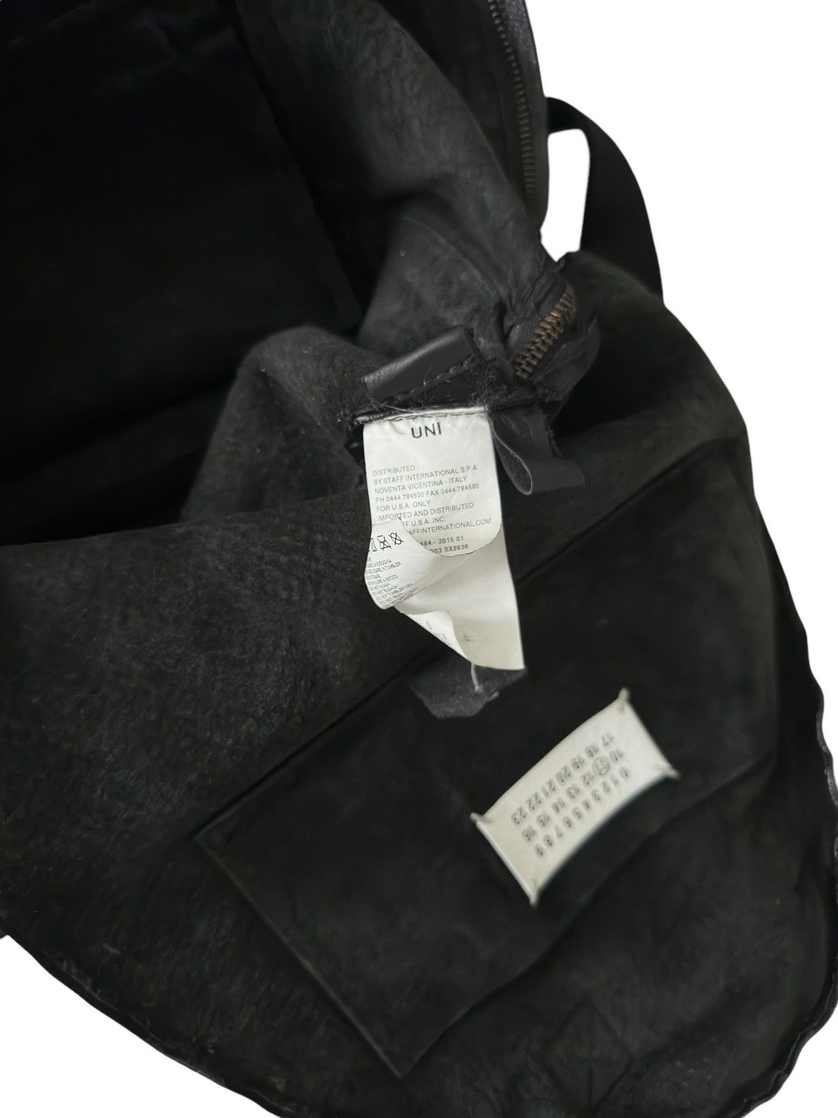 Maison Margiela Maison Margiela Leather Backpack Size ONE SIZE - 7 Thumbnail