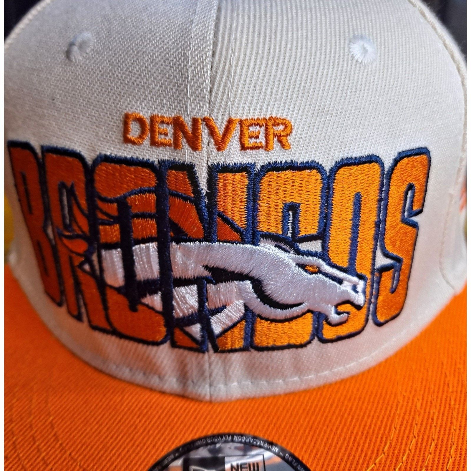 New Era Denver Broncos New Era 9Fifty Snapback Hat NFL Football Cap Size ONE SIZE - 2 Thumbnail