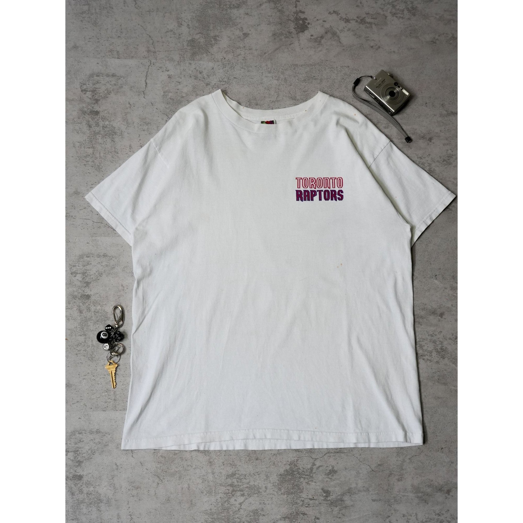 Fruit Of The Loom Vintage 90s Toronto Raptors T Size US XL / EU 56 / 4 - 1 Thumbnail