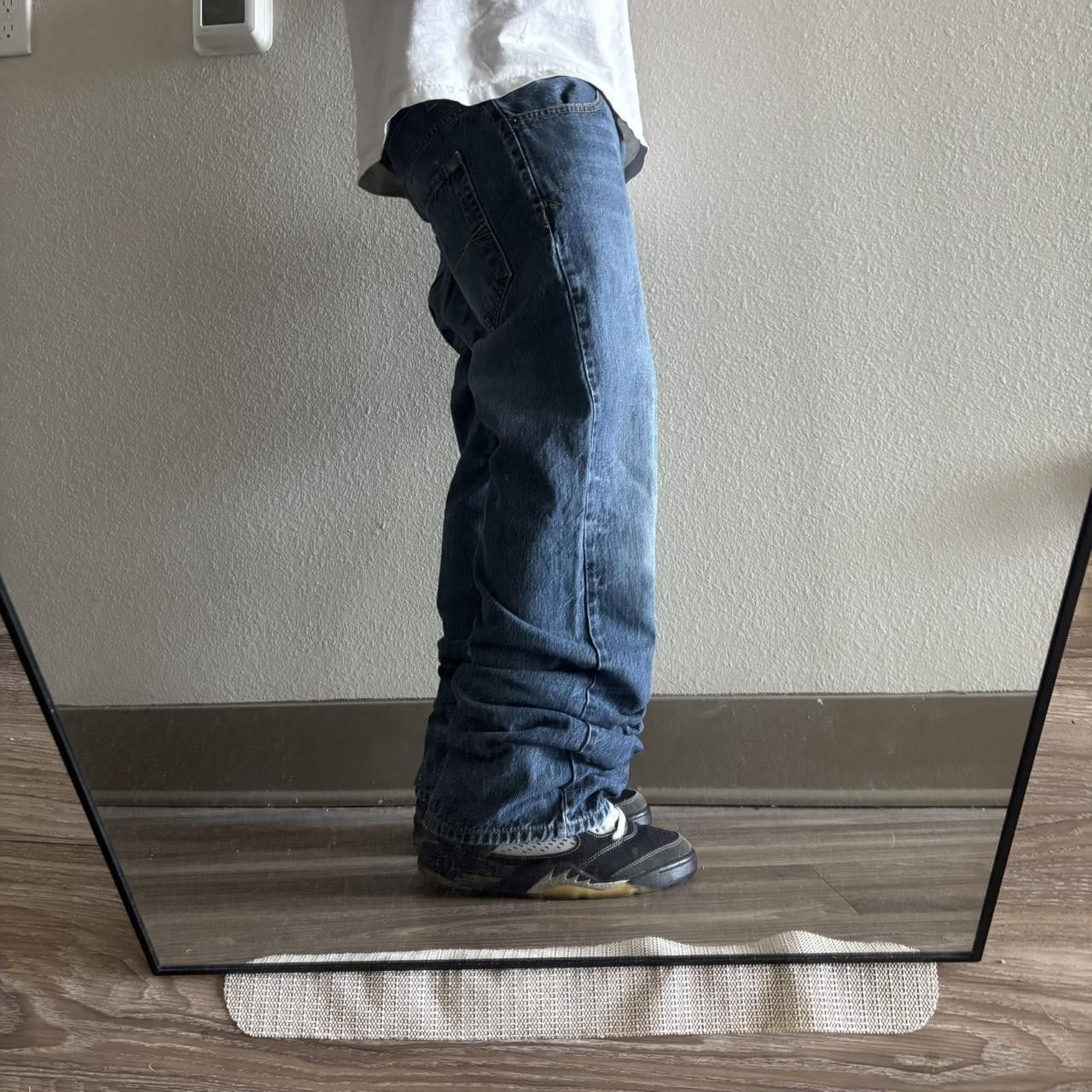 Aeropostale Crazy Vintage Y2K/2000s Grunge Aeropostale Bootcut Denim Jeans! 32x32 Size US 32 / EU 48 - 2 Thumbnail