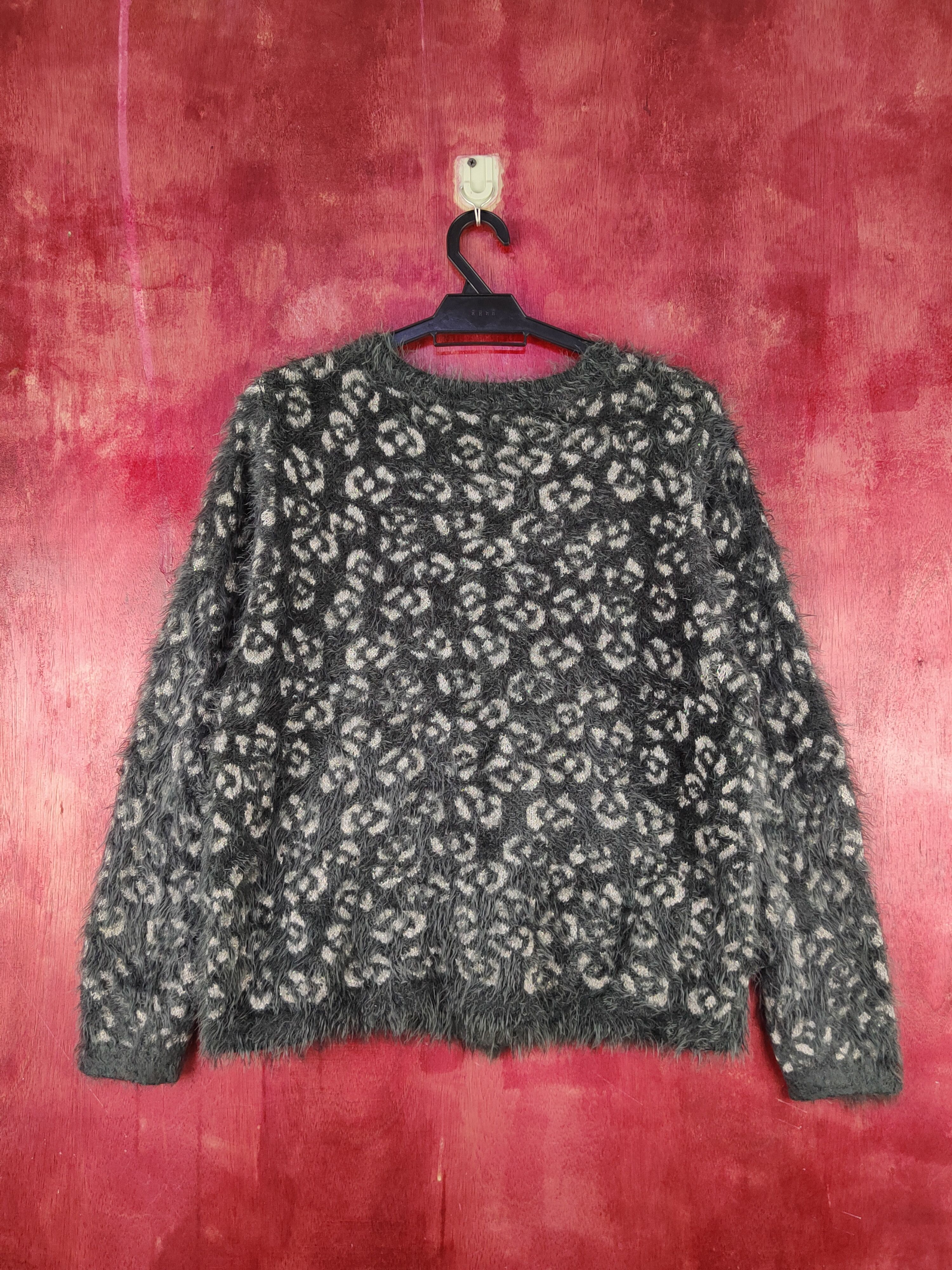 Japanese Brand × Vintage Walvote Olive Fur Mohair Knitwear Cardigan #S2085 Size M / US 6-8 / IT 42-44 - 7 Thumbnail