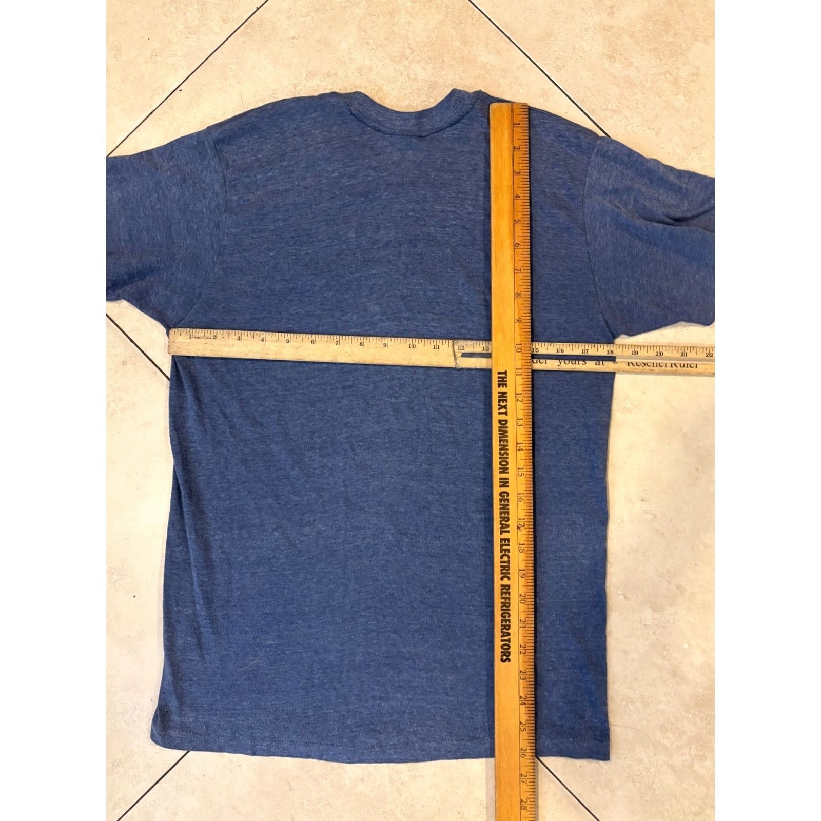 Vintage VINTAGE Sport-T Space Cadet Shirt I Flew On The Piedmont Shuttle 80s 4423 Blue Mens L Crew Neck Short Sleeve Cotton Knit Logo 8/10 1980s 4423 Size US L / EU 52-54 / 3 - 6 Thumbnail