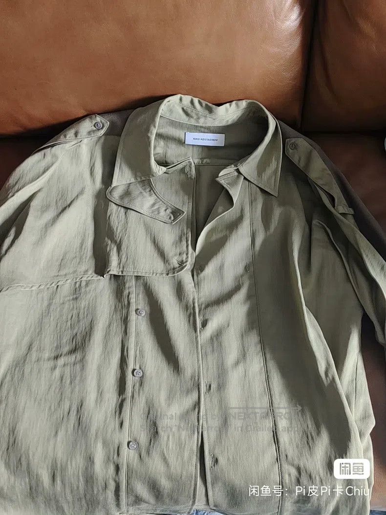 Kiko Kostadinov Kiko Kostadinov structural patchwork shirt Size US M / EU 48-50 / 2 - 2 Thumbnail