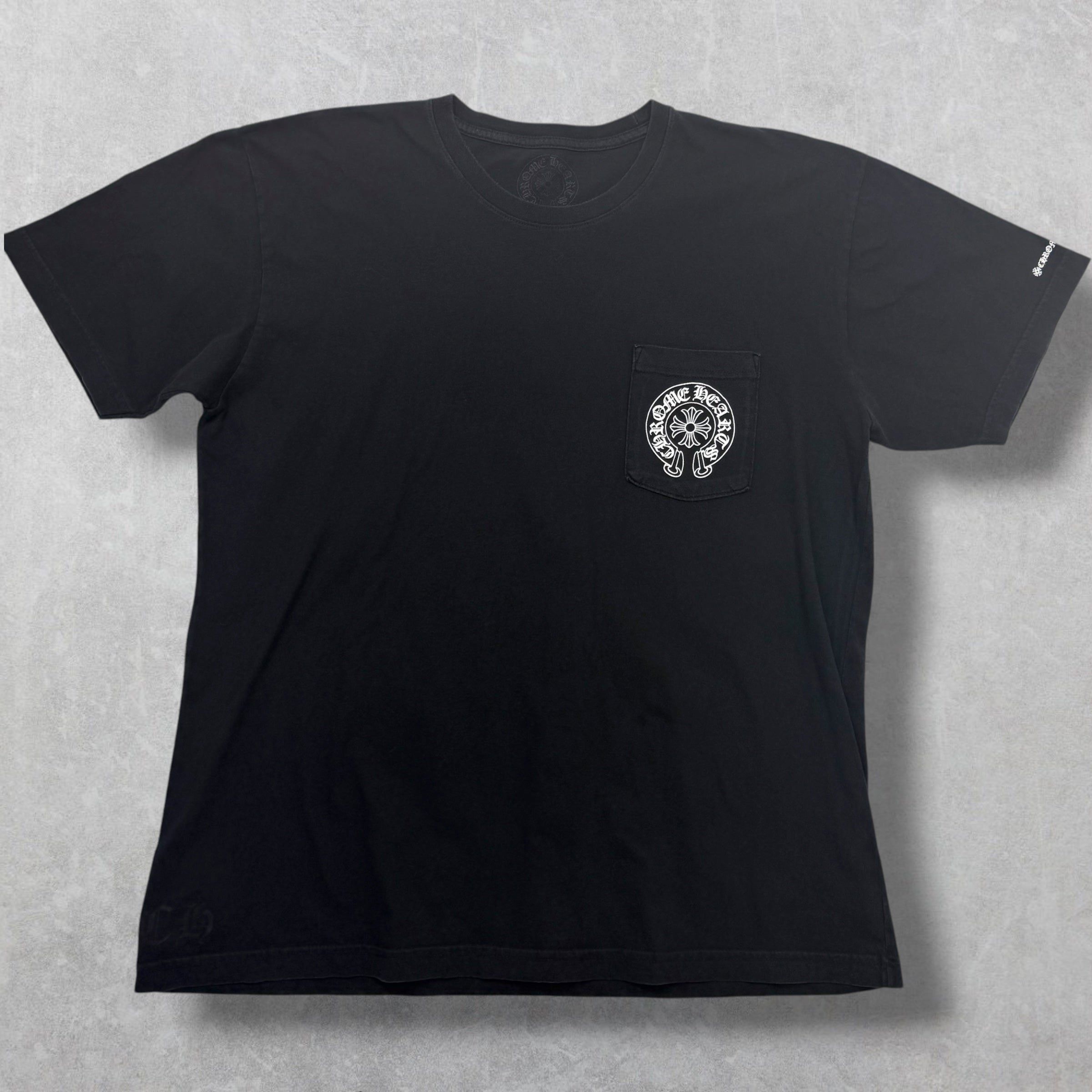 Chrome Hearts Chrome Hearts Horseshoe Logo Tee Black XL Size US XL / EU 56 / 4 - 2 Thumbnail