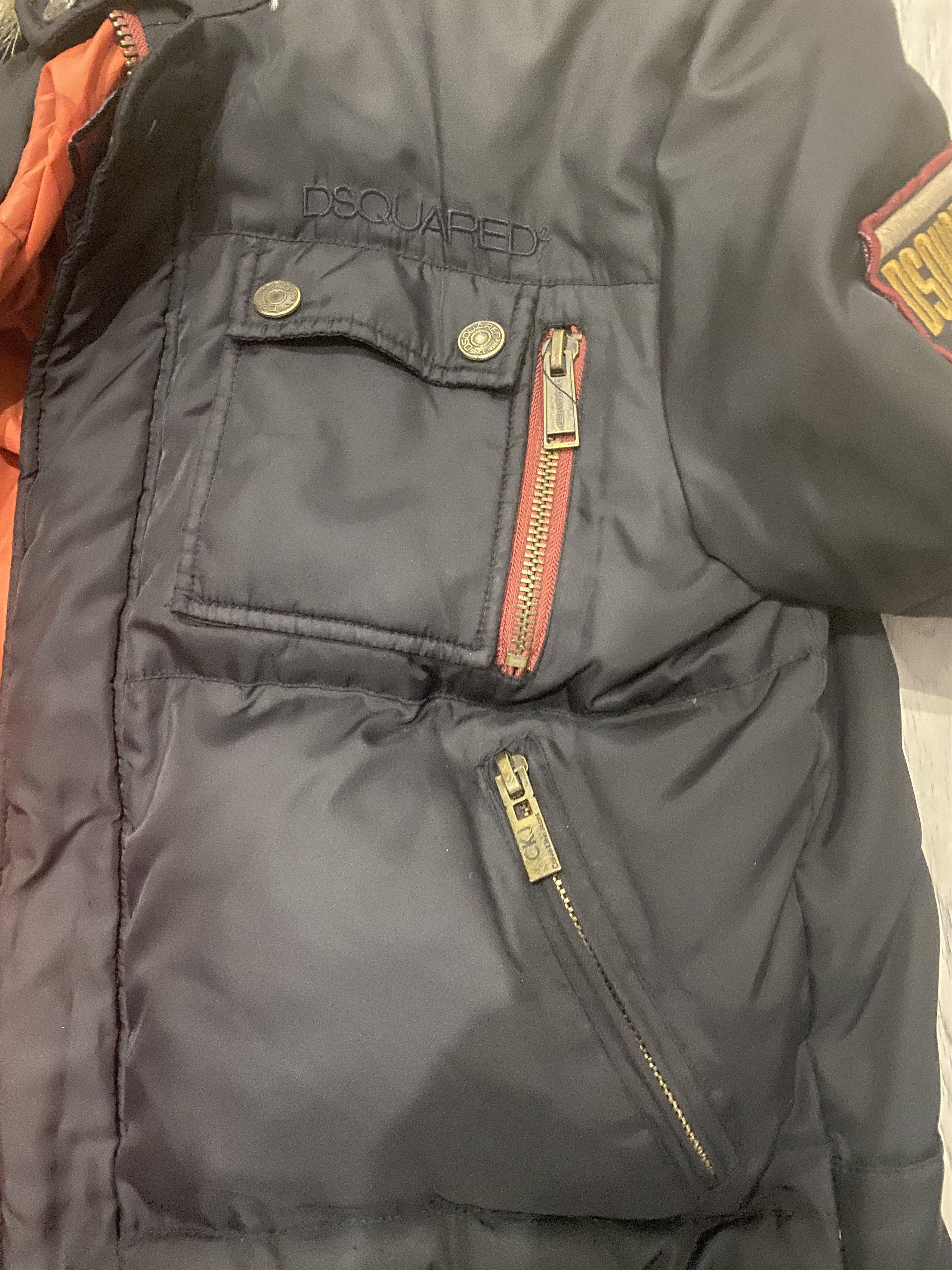 Dsquared2 Dsquared Fighting Dudes Short Hooded Padded Down Jacket Size US L / EU 52-54 / 3 - 9 Thumbnail