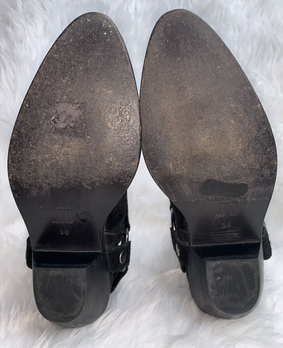 Saint Laurent Paris Saint Laurent Ankle Boots Size US 6 / IT 36 - 6 Thumbnail