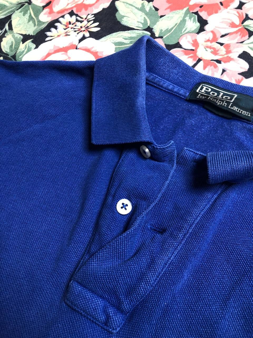Polo Ralph Lauren Ralph Lauren blue polo shirt with a small embroidered LOGO Size US L / EU 52-54 / 3 - 7 Thumbnail