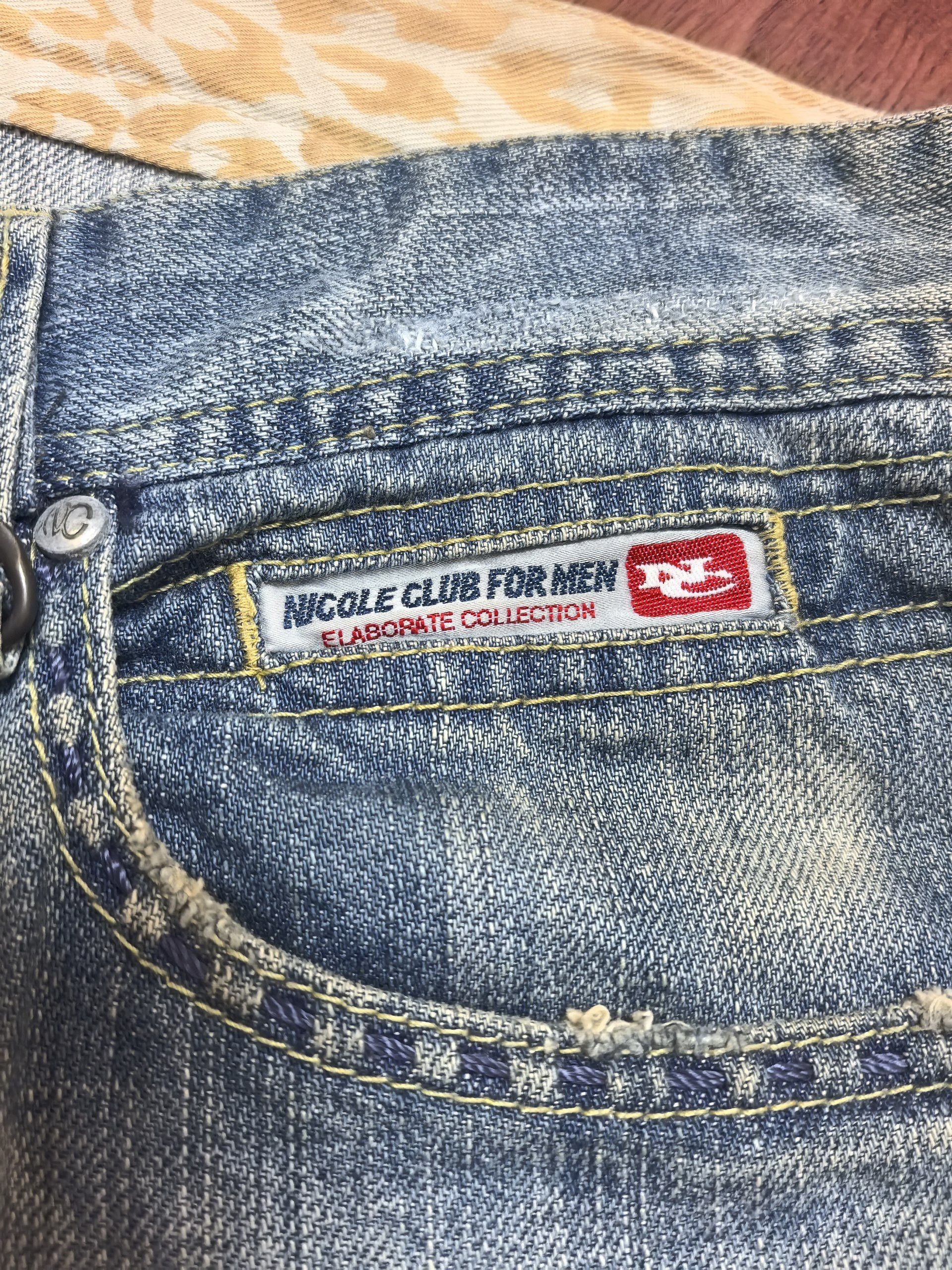 Nicole Club Vintage Y2K Mud Wash Nicole Club For Men Denim Pants Size US 32 / EU 48 - 5 Thumbnail