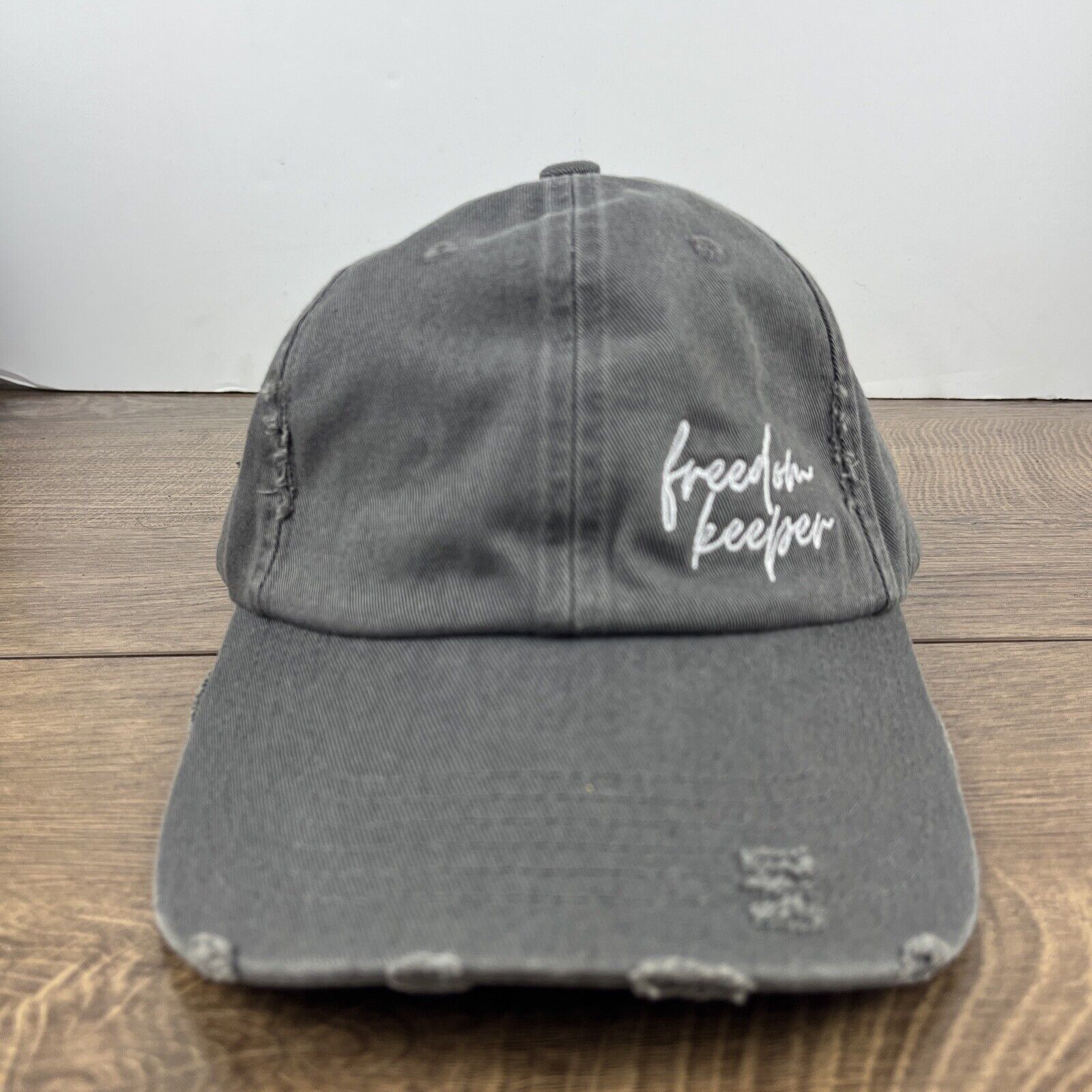 Other Freedom Keeper Hat Freedom Gray Hat Adjustable Adult Size Ha Size ONE SIZE - 3 Thumbnail