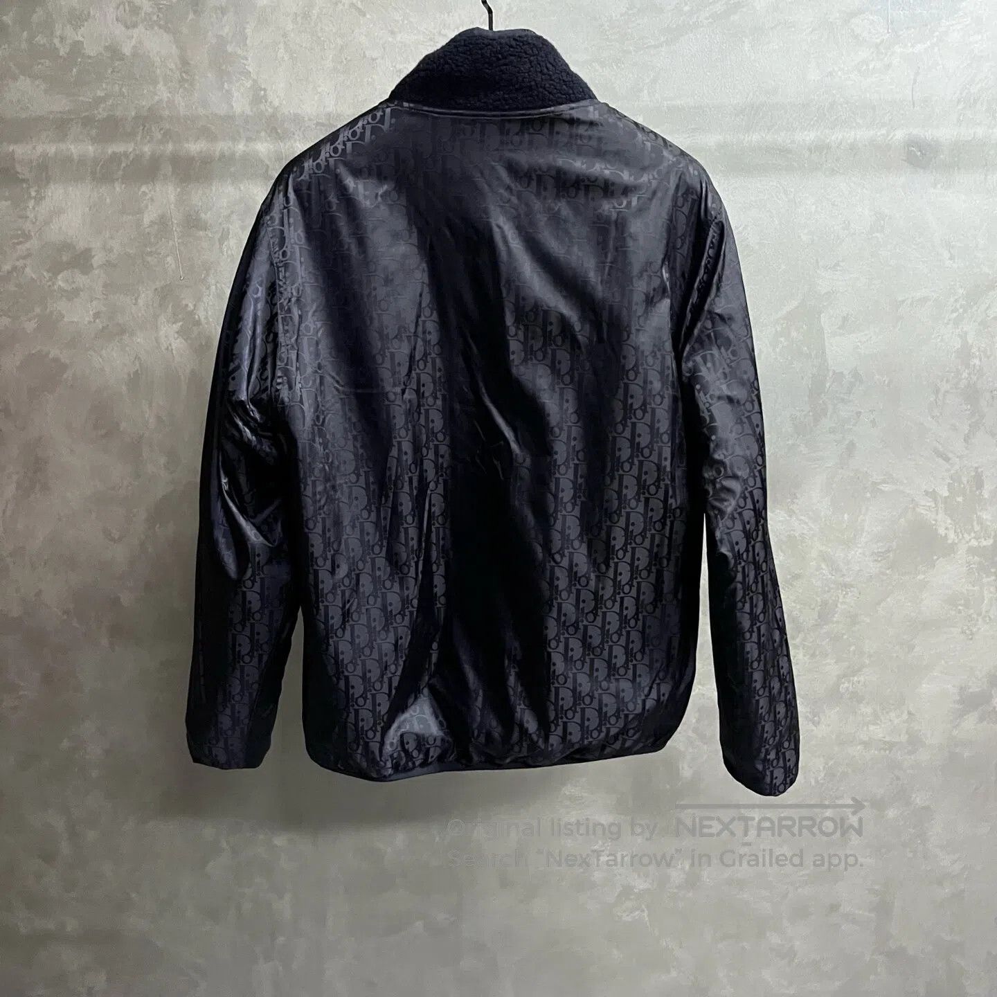 Dior Dior Solid-color stand-up collar zipper long-sleeve jacket Size US XL / EU 56 / 4 - 2 Thumbnail