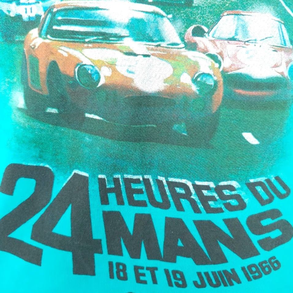 Vintage VINTAGE 24 Hours Of Le Mans Race T Shirt Mens Small Blue 1966 Racing Shirt Mens Small Blue Racing 24 Hours Of Le Mans Size US S / EU 44-46 / 1 - 3 Thumbnail
