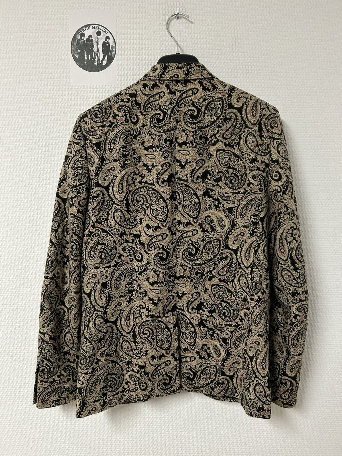Saint Laurent Paris SS2015 1/1 sample Fractal Paisley Blazer Size 48L - 2 Thumbnail
