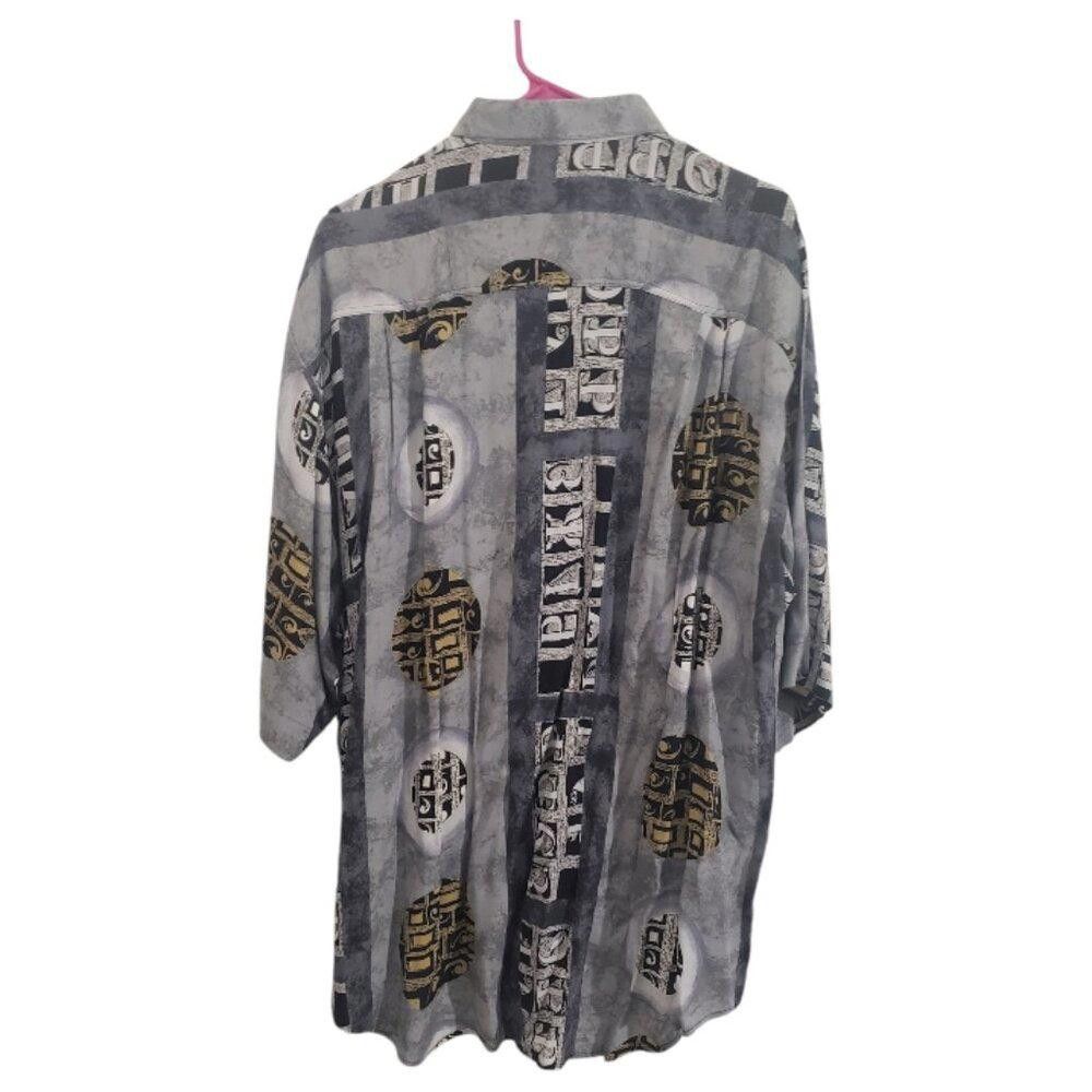 Designer CT1881 Camicie Di Ferri Vintage Men's Gray Shirt XL Size US XL / EU 56 / 4 - 3 Thumbnail