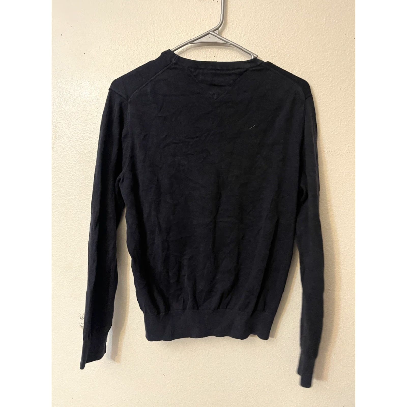 Tommy Hilfiger Tommy Hilfiger Sweater Mens Small BlackCrew Neck Premium Cotton Pullover Size US S / EU 44-46 / 1 - 3 Thumbnail