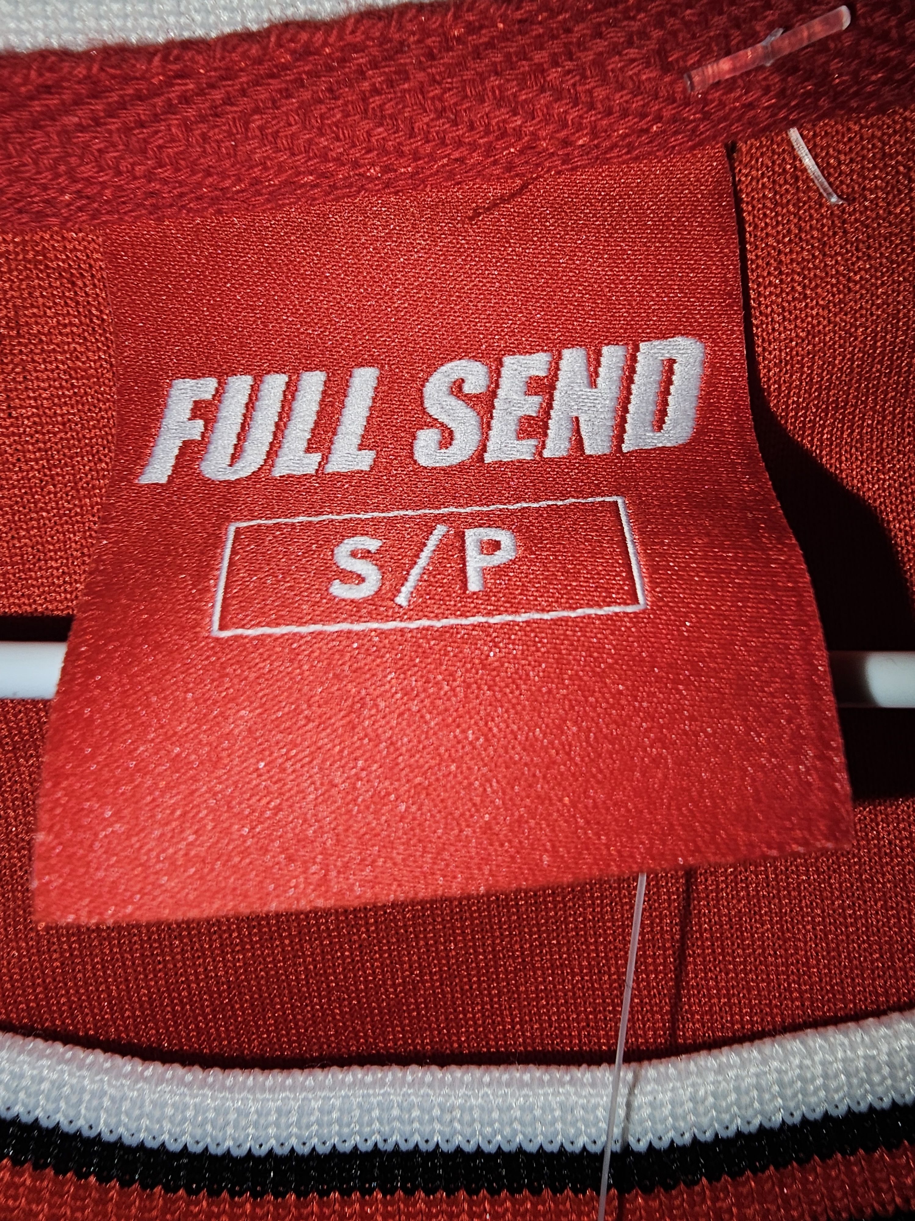 Full Send Full Send Nelk Boys Tank Jersey Red "Full Send Classics" Size US S / EU 44-46 / 1 - 4 Thumbnail