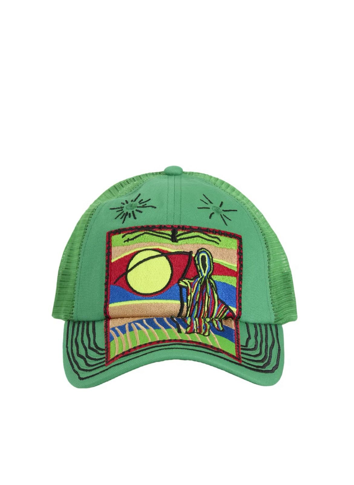 Supreme Supreme Reaper Mesh Back 6-Panel Green Size ONE SIZE - 1 Thumbnail