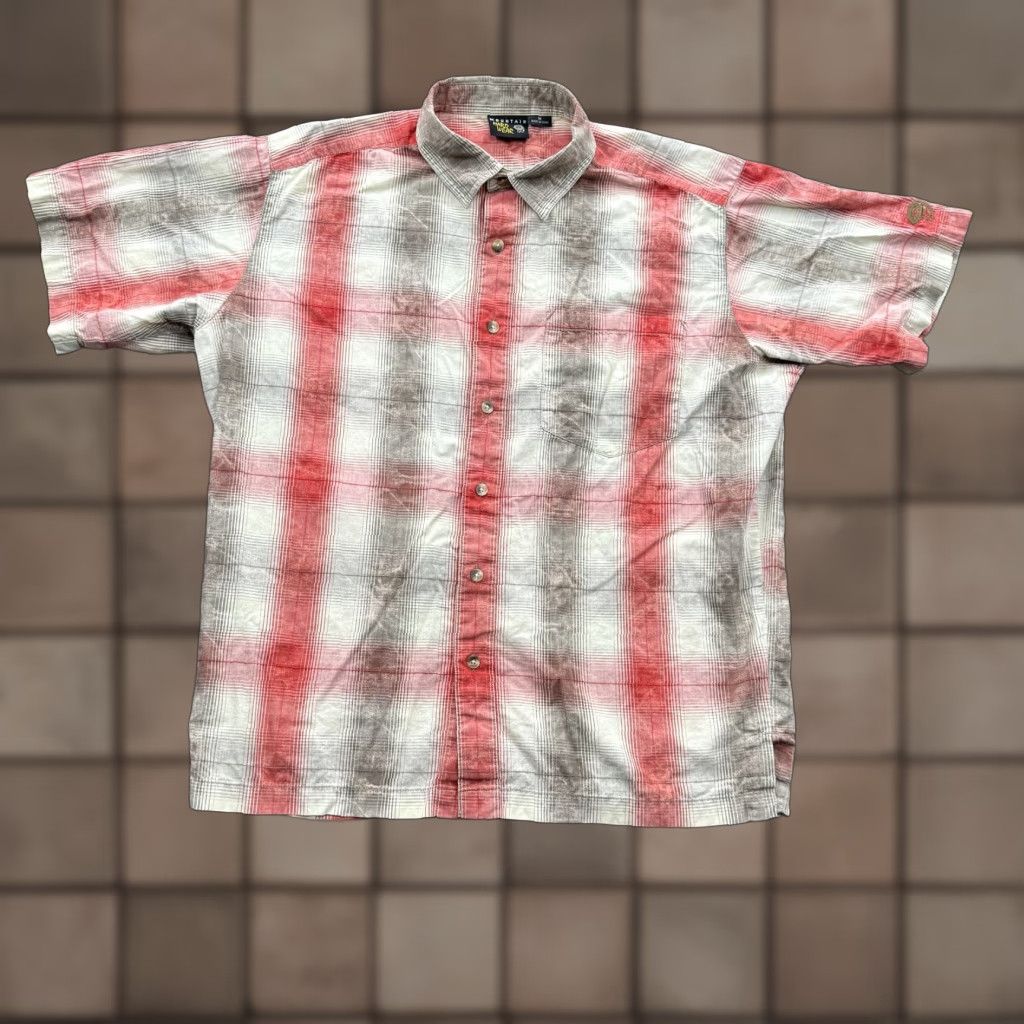 Mountain Hardwear Mountain Hardwear Shirt Mens M Red Plaid Short Sleeve Button Up Outdoor Size US M / EU 48-50 / 2 - 1 Thumbnail