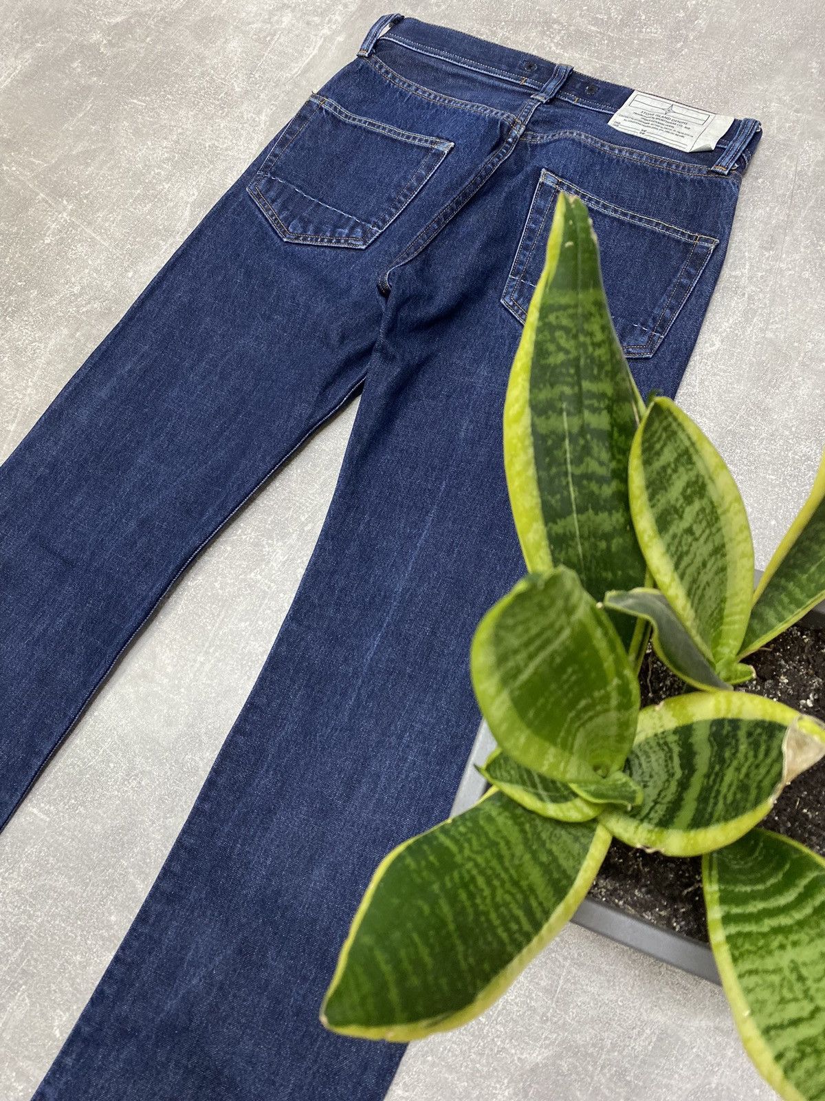 90s stone island ヴィンテージワイドレッグデニム W40 vintage STONE ISLAND denim pants | NOIR ONLINE