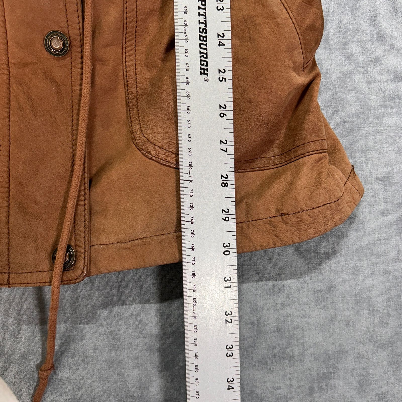 Wilsons Leather VTG Wilsons Adventure Bound brown leather parka womens XS Size XS / US 0-2 / IT 36-38 - 12 Thumbnail