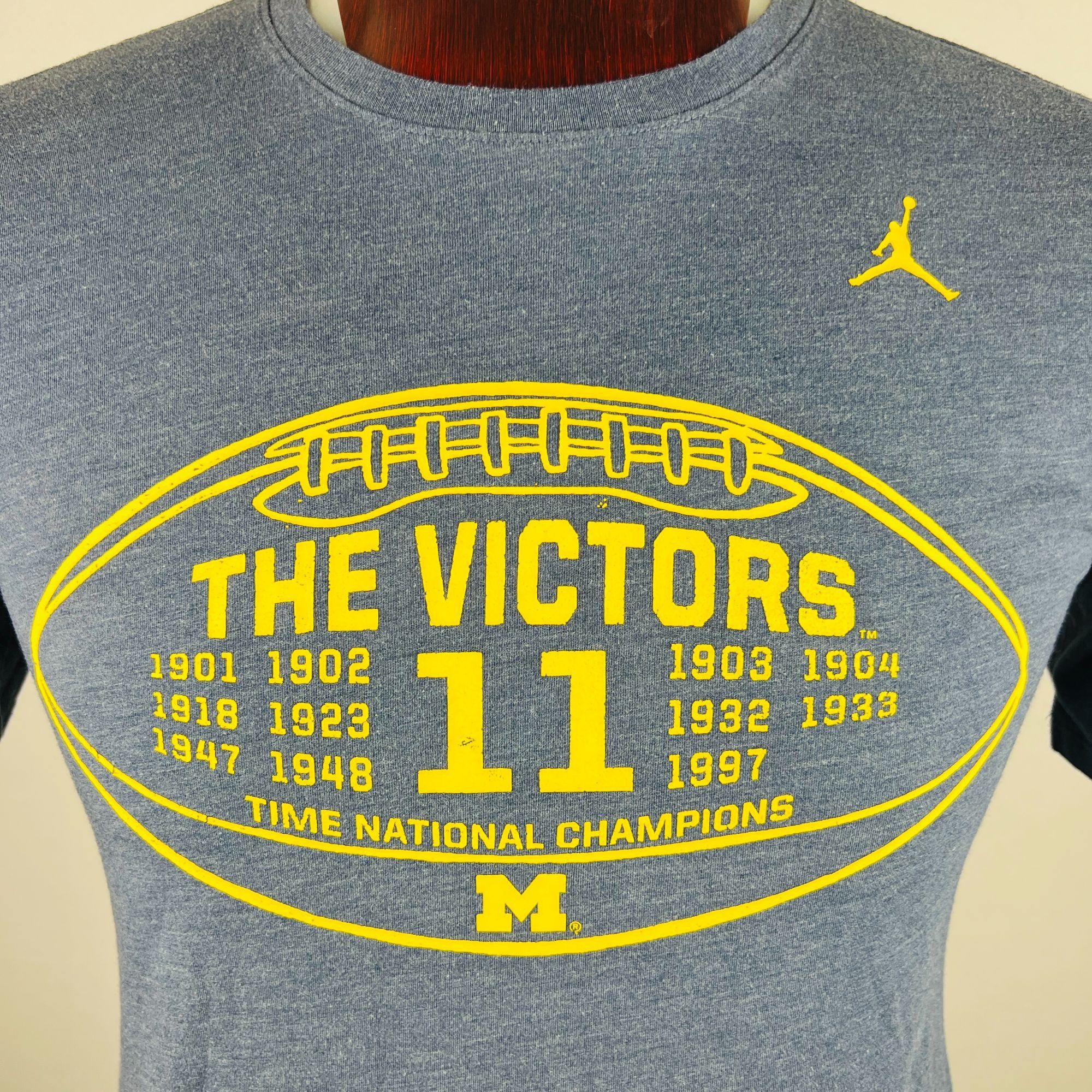 Nike University Of Michigan Football UMICH 11x National Champs M Size US M / EU 48-50 / 2 - 2 Thumbnail