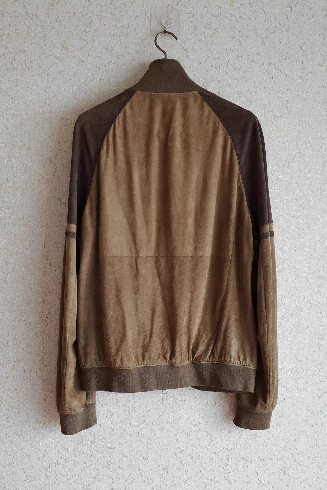 Prada Prada 90s Suede Zip Track Jacket Size US L / EU 52-54 / 3 - 3 Thumbnail