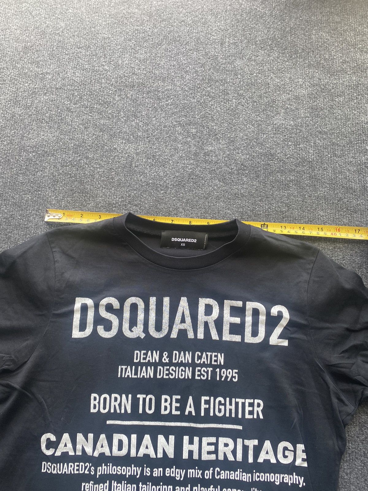 Dsquared2 🔥Opium Punk Dsquared black faded tee xs-s size Size US XS / EU 42 / 0 - 9 Thumbnail