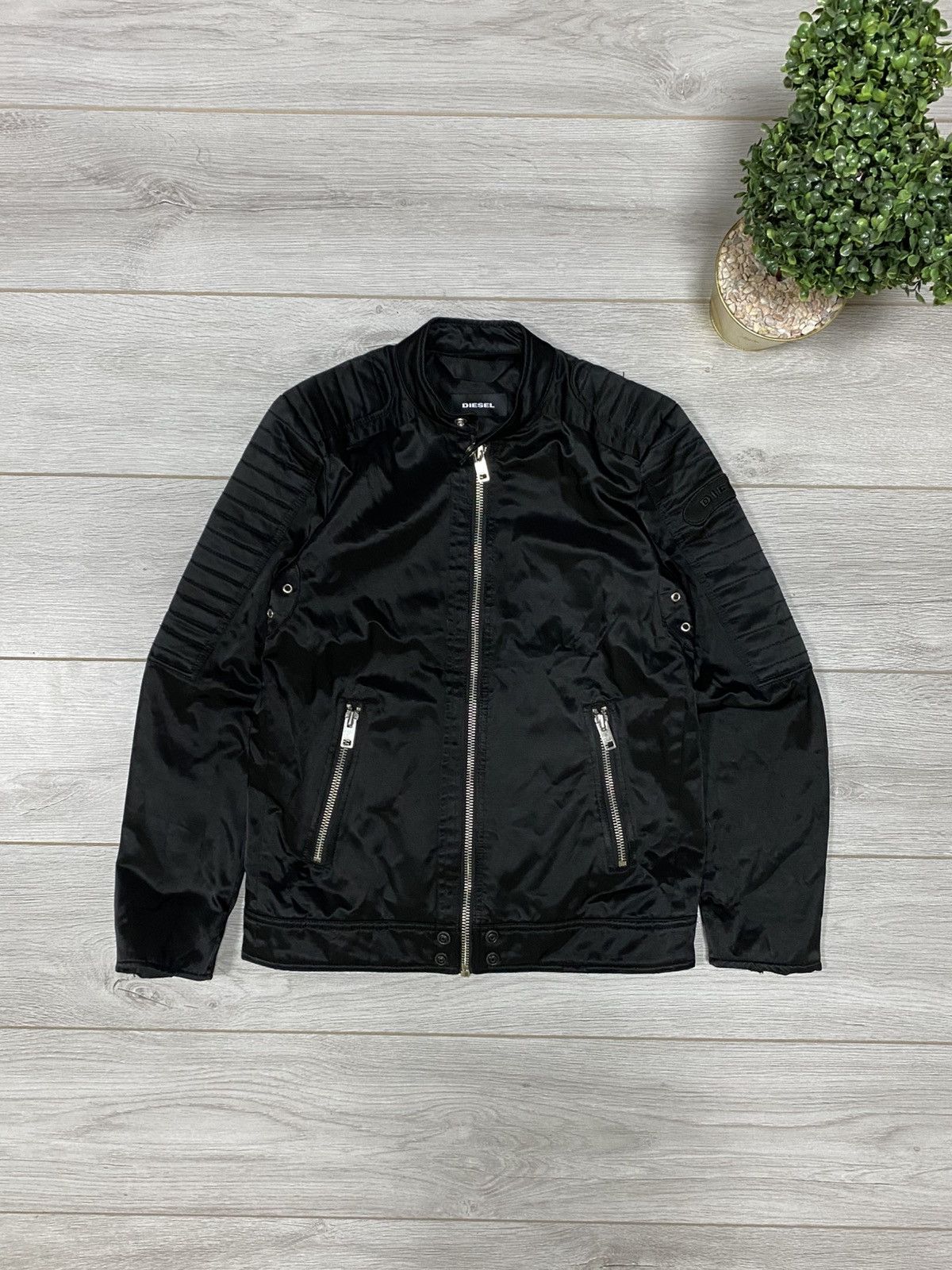 Diesel Diesel vintage biker jacket zip Size US S / EU 44-46 / 1 - 1 Thumbnail