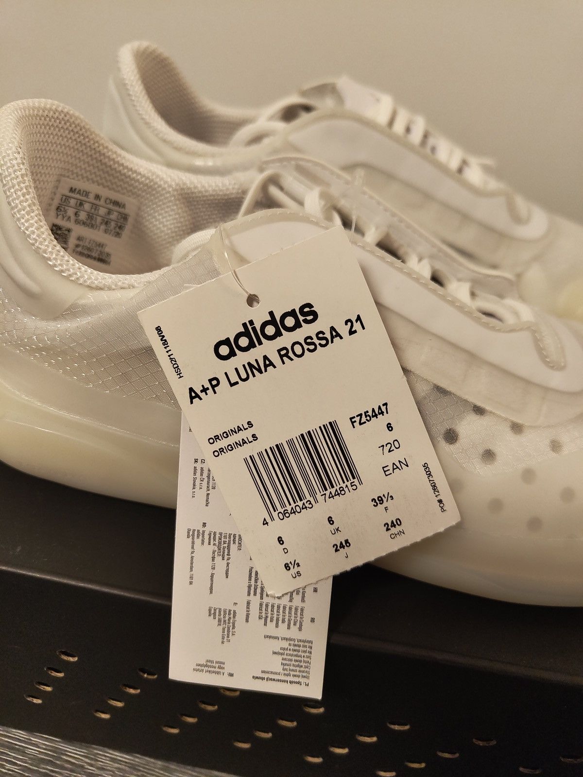 Adidas × Prada Adidas x Prada Luna Rossa 21 “White” Sneakers Size US 6.5 / EU 39-40 - 10 Thumbnail