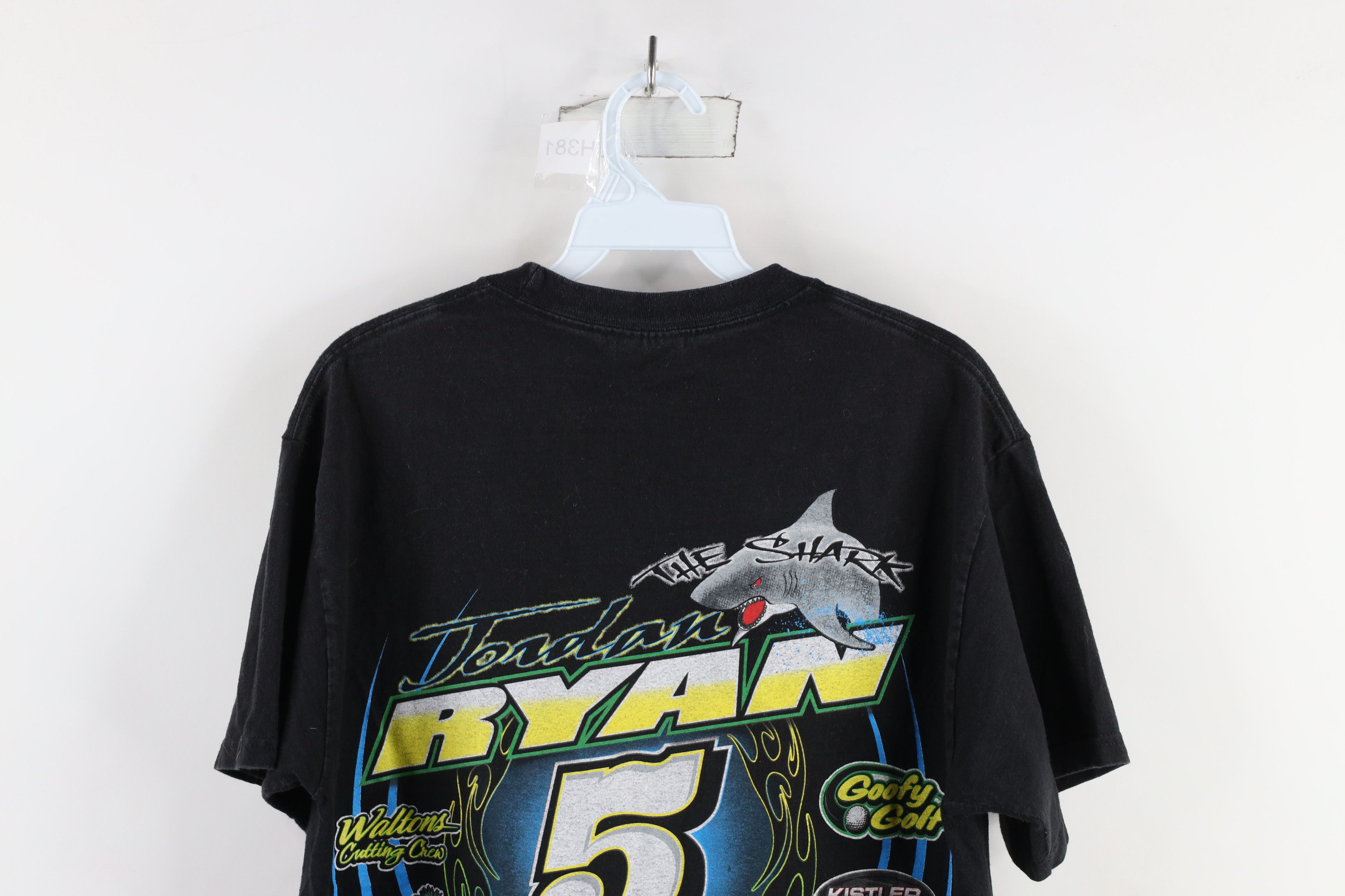 Vintage Vintage Y2K Streetwear Ryan The Shark Car Racing T-Shirt Size US M / EU 48-50 / 2 - 16 Thumbnail