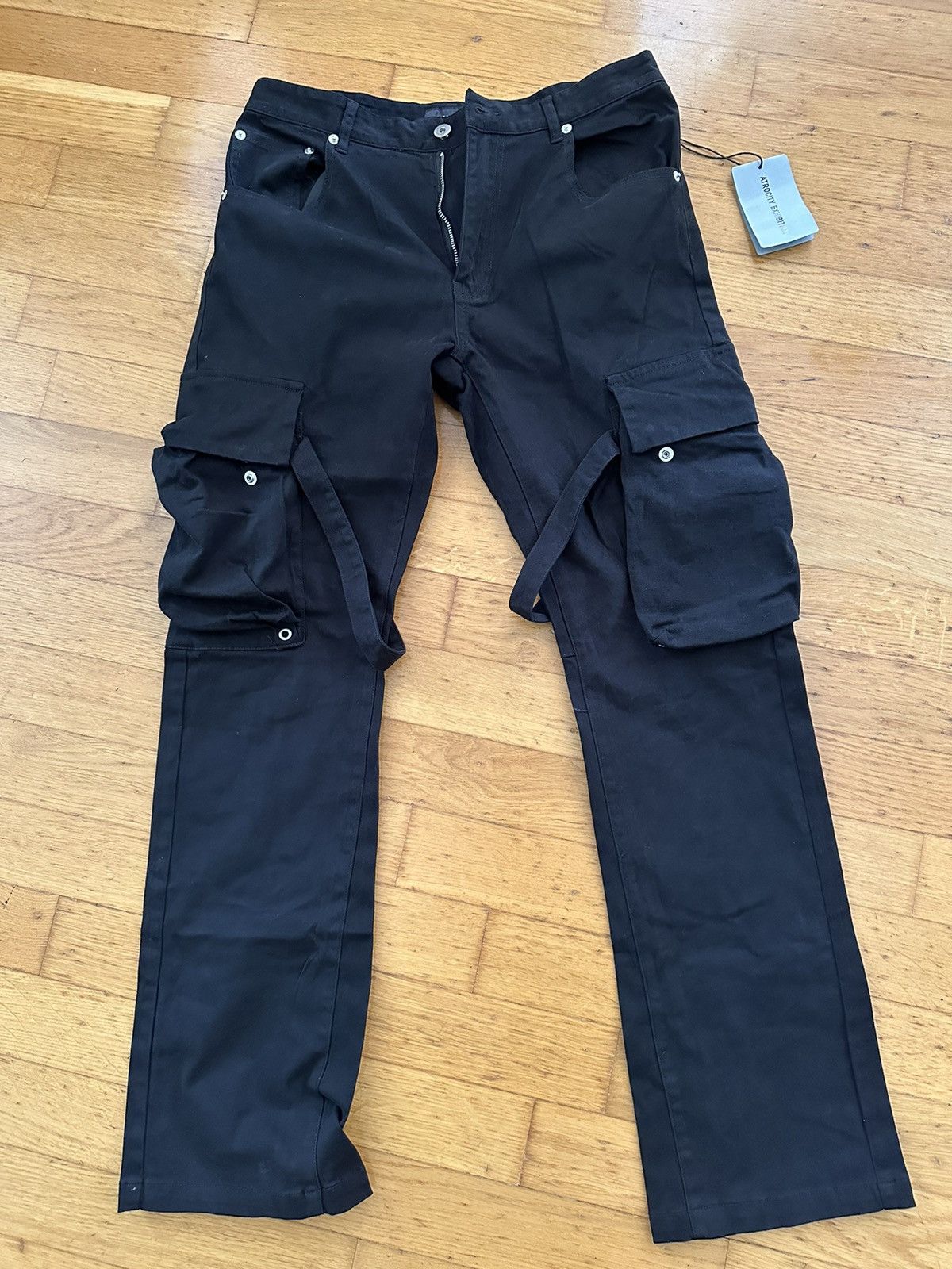 Vuja De Vuja De Flared Cargo Pants Grailed