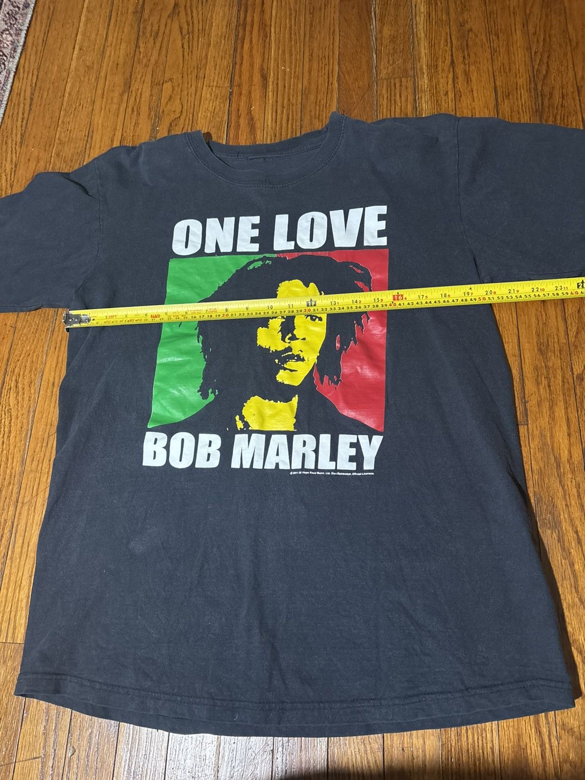 Vintage Vintage Bob Marley one love T shirt Size US L / EU 52-54 / 3 - 4 Thumbnail