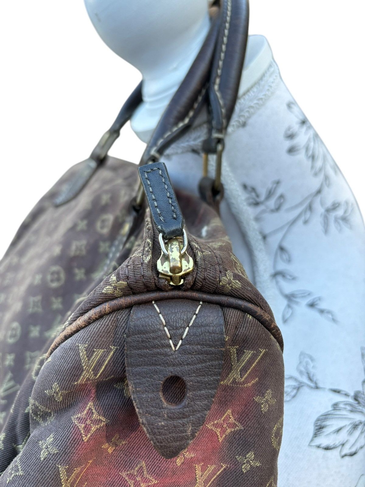 Louis Vuitton Louis Vuitton Speedy 30 Cloth Size ONE SIZE - 8 Thumbnail