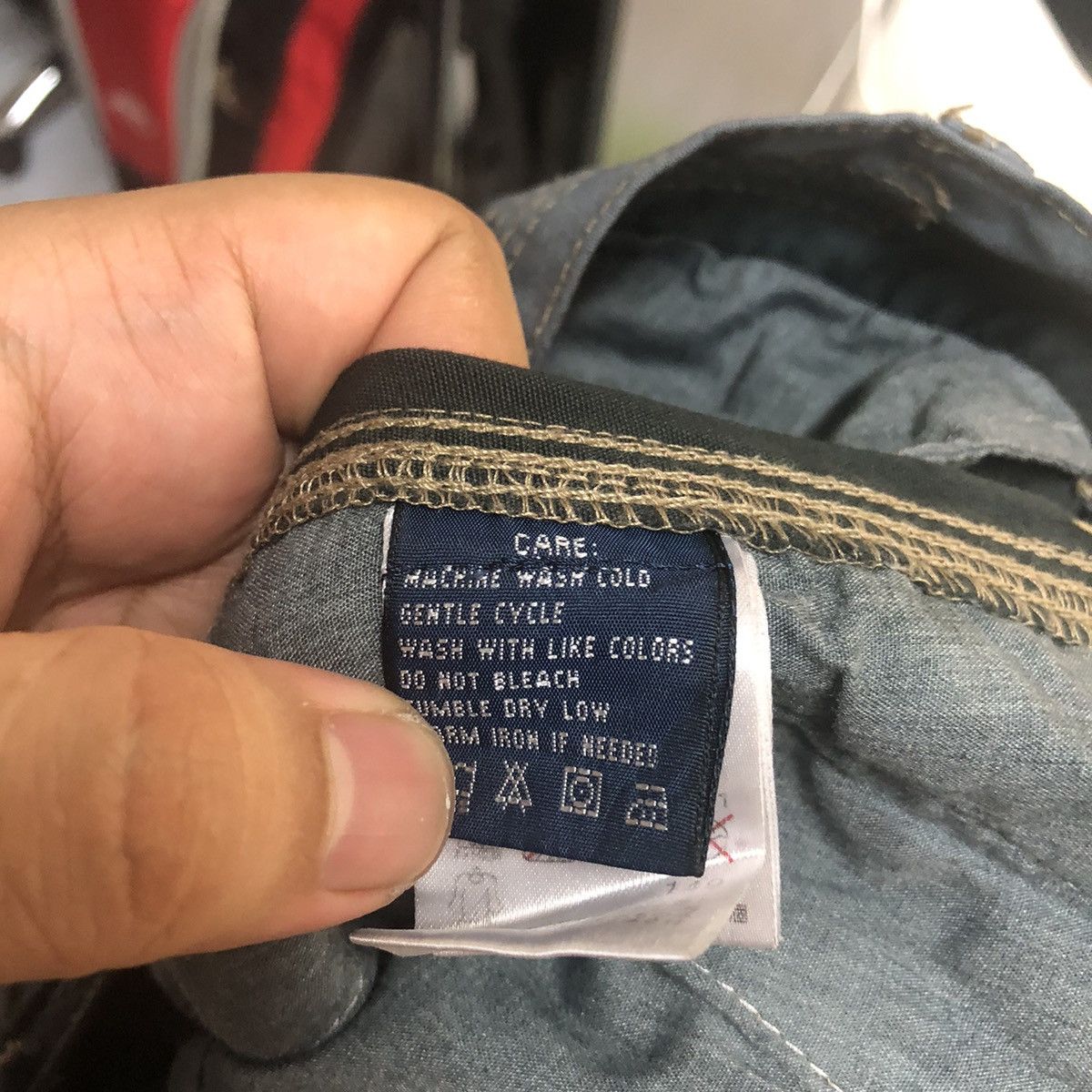 Ralph Lauren DLL Ralph Lauren faded Cargo Multipocket Pants #C287 Size US 27 - 20 Thumbnail