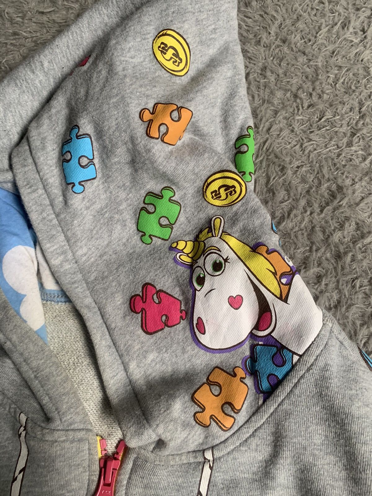 Japanese Brand Vintage Y2K Toy Story Tokyo Disney Over Print Zip Hoodie Size US L / EU 52-54 / 3 - 11 Thumbnail