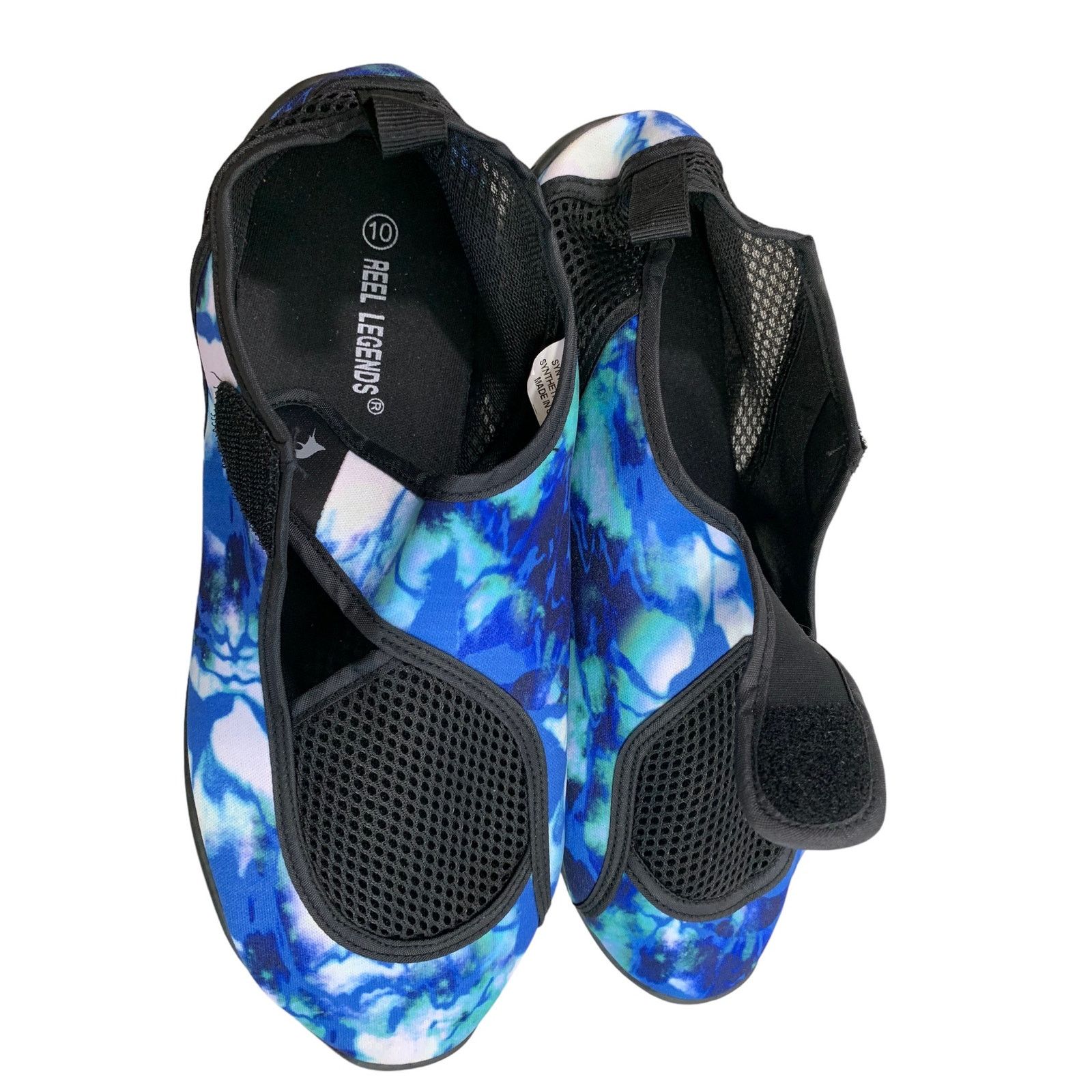 Reel Legends Reel Legends Men's Sz 10 Water Shoes Blue & Green Beach Swim Size US 10 / EU 43 - 8 Thumbnail