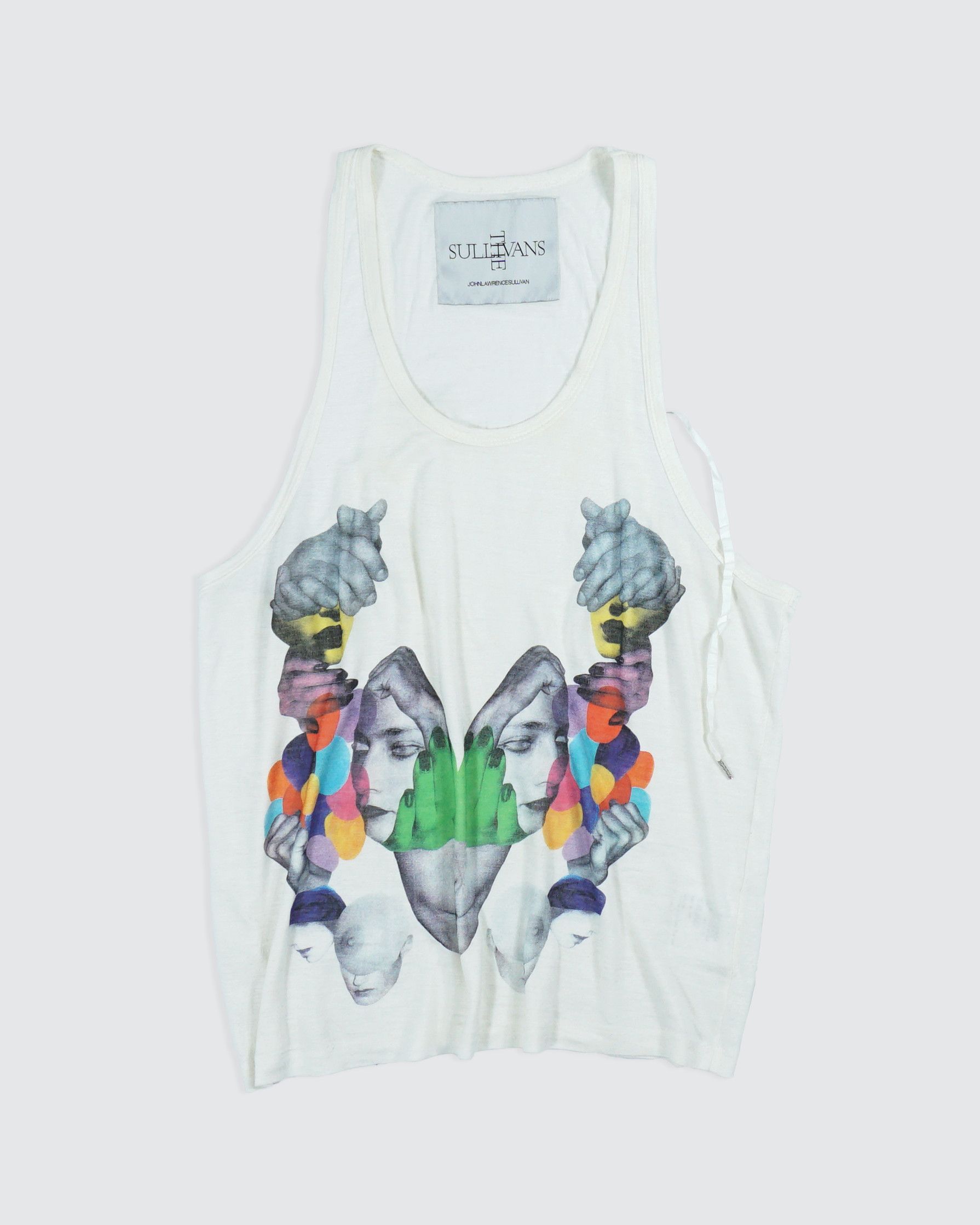 JOHN LAWRENCE SULLIVAN John Lawrence Sullivan Graphic print Tank top Size ONE SIZE - 3 Thumbnail