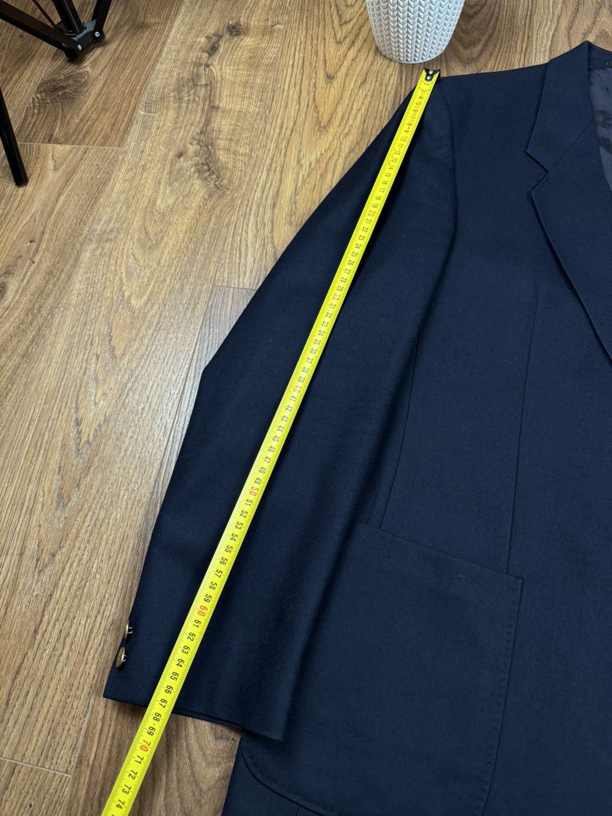 Yves Saint Laurent Vintage wool blazer Yves Saint Laurent original luxury item Size 42L - 8 Thumbnail
