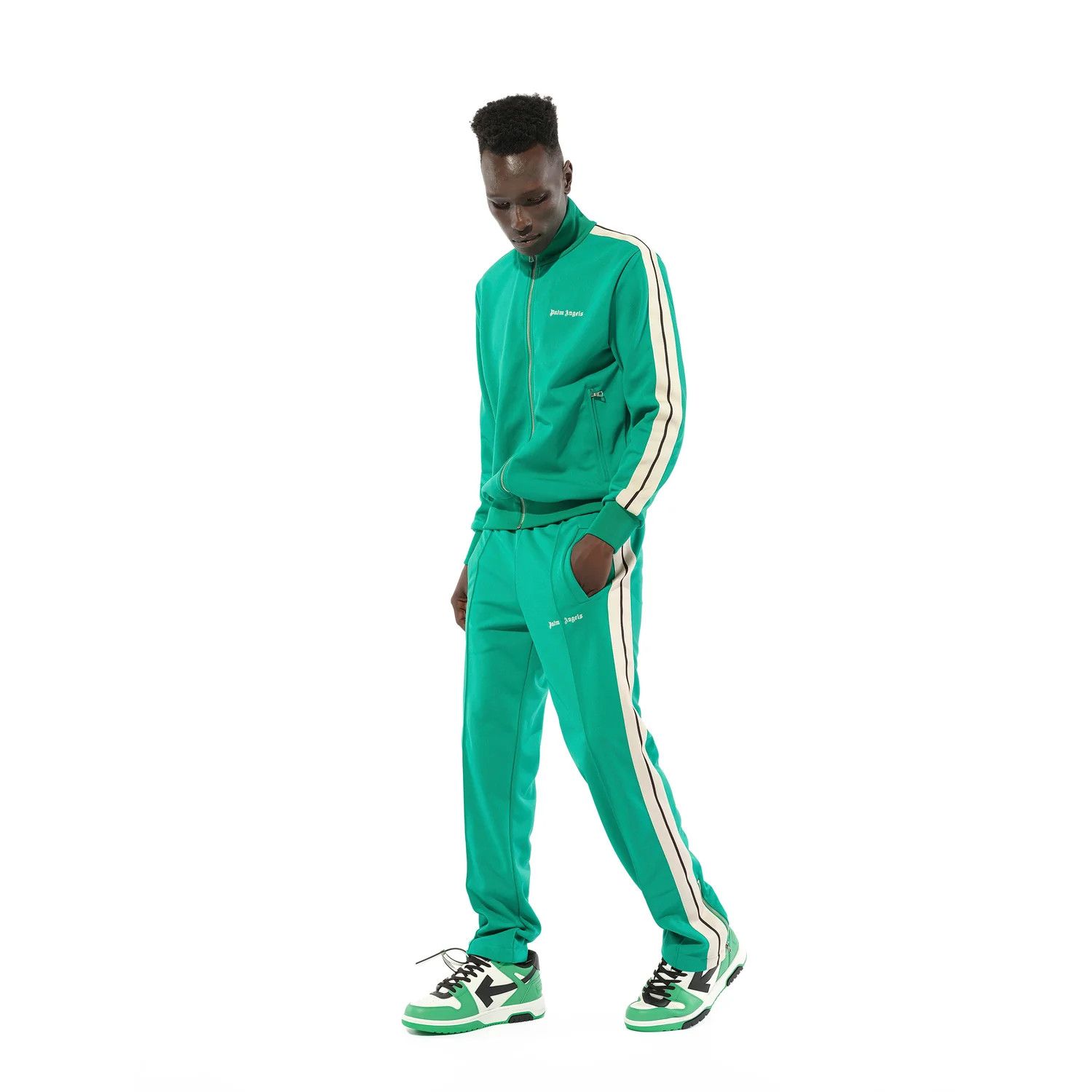 Palm Angels o1mris0824 Jacket in Green Size US M / EU 48-50 / 2 - 2 Thumbnail