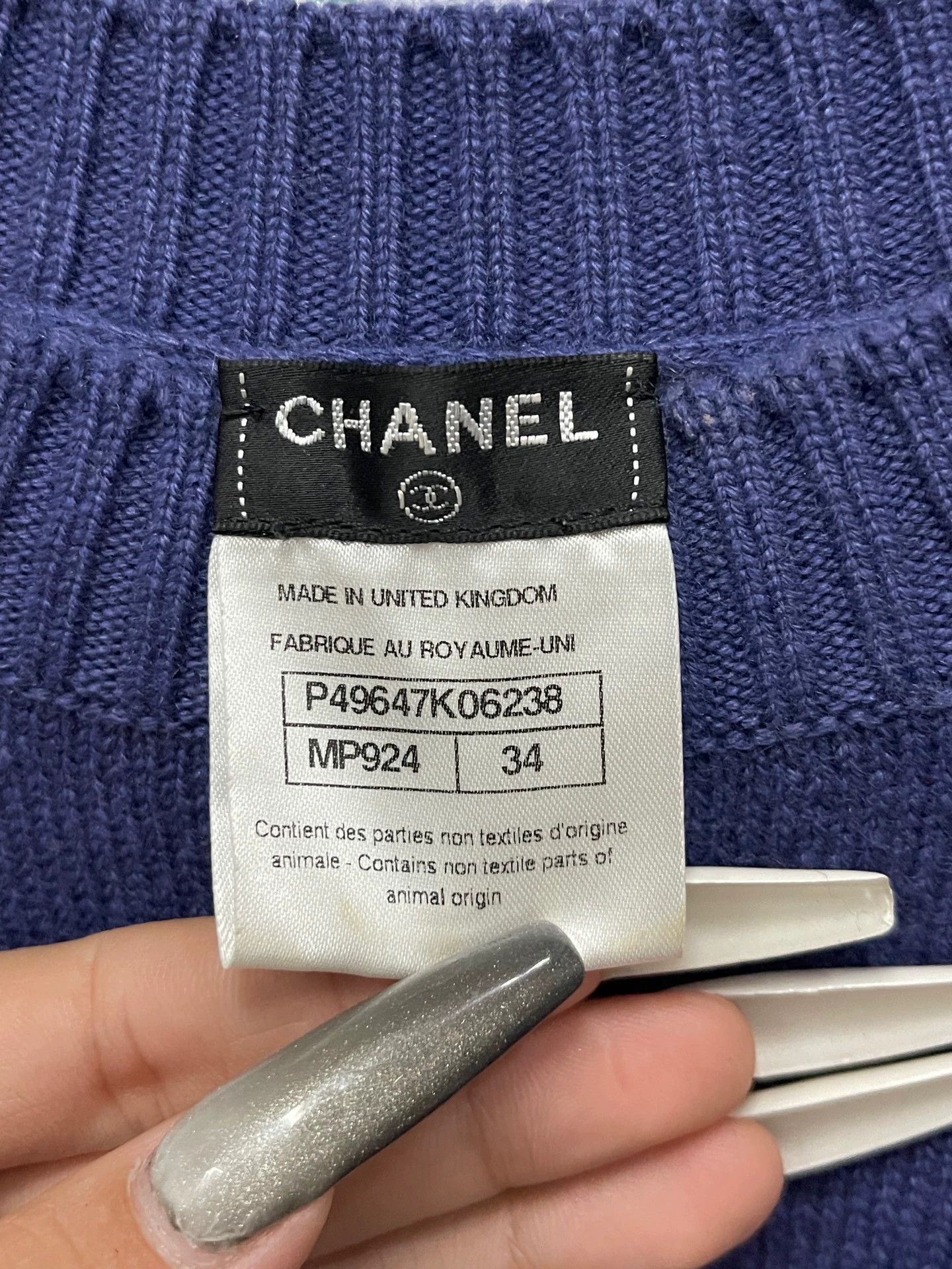 Chanel Chanel sweater 34 99 new Size XS / US 0-2 / IT 36-38 - 6 Thumbnail