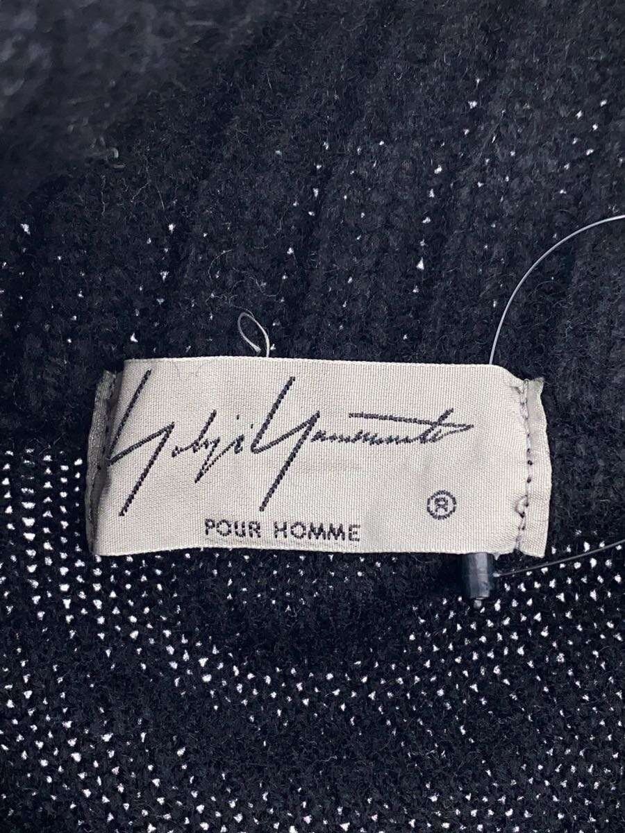 Yohji Yamamoto Reconstructed Panel Ribbed Wool Knit Sweater Size US L / EU 52-54 / 3 - 4 Thumbnail